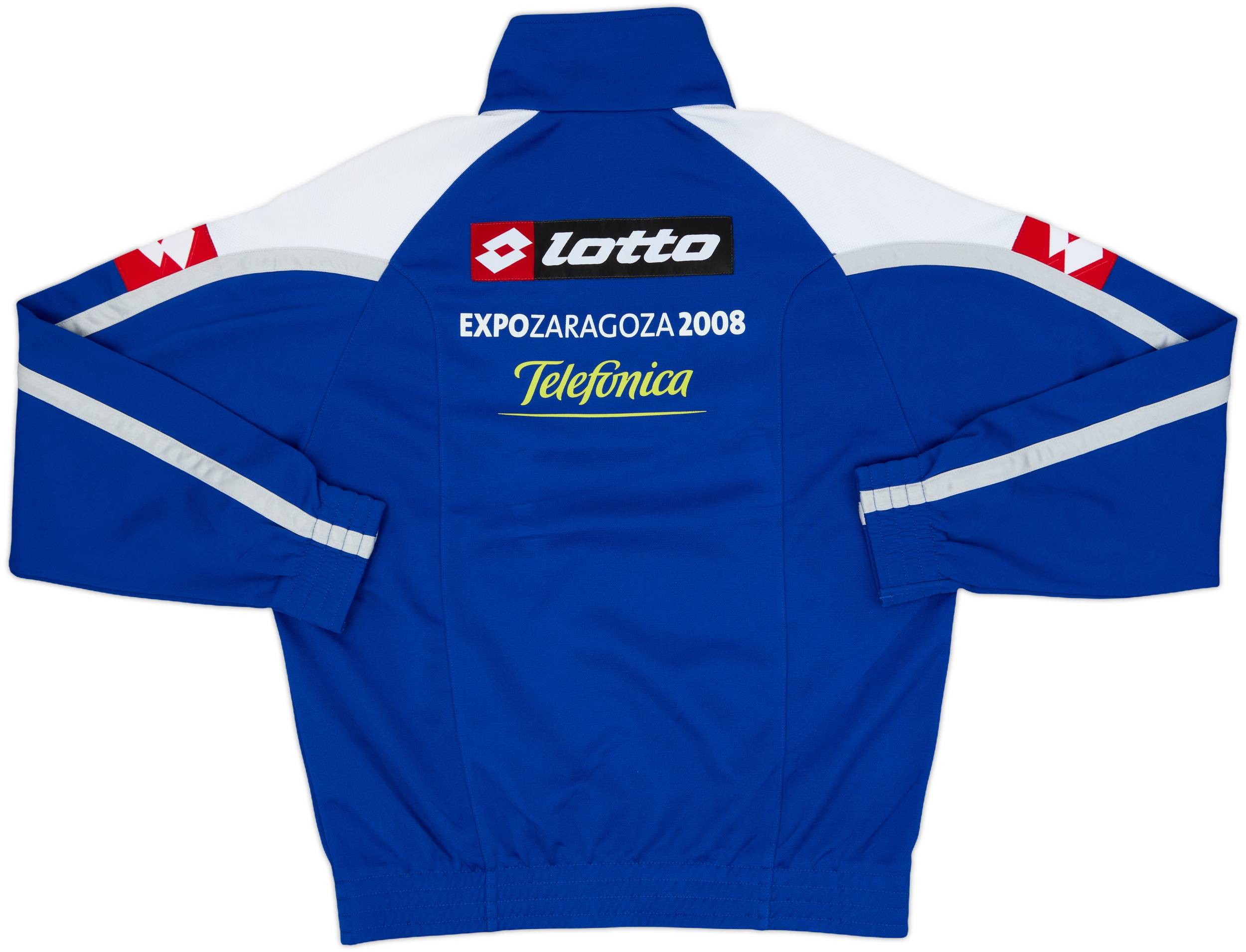 2007-08 Real Zaragoza Lotto 1/4 Zip Training Top - 10/10 - (M)