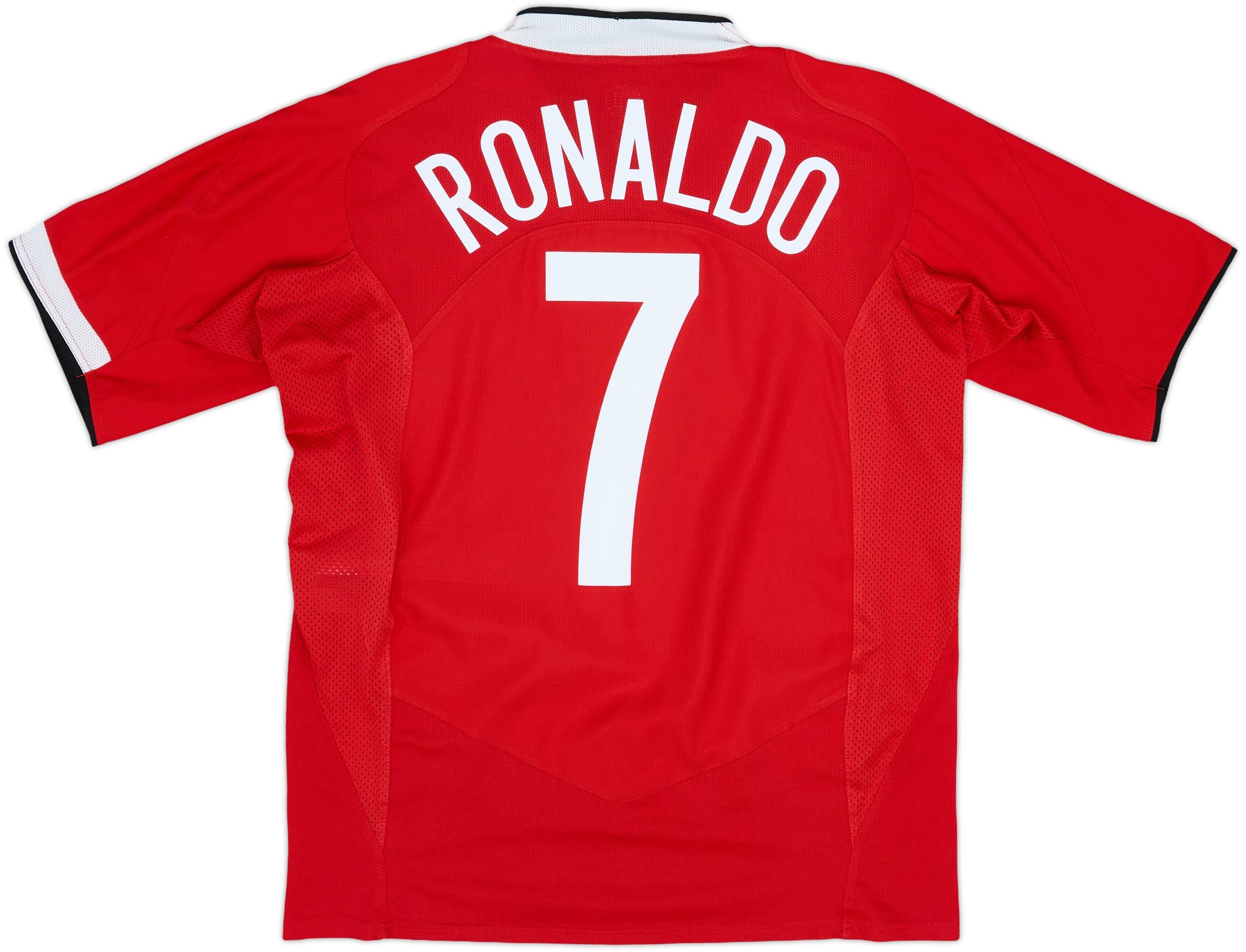 2004-06 Manchester United Home Shirt Ronaldo #7 - 7/10 - (M)