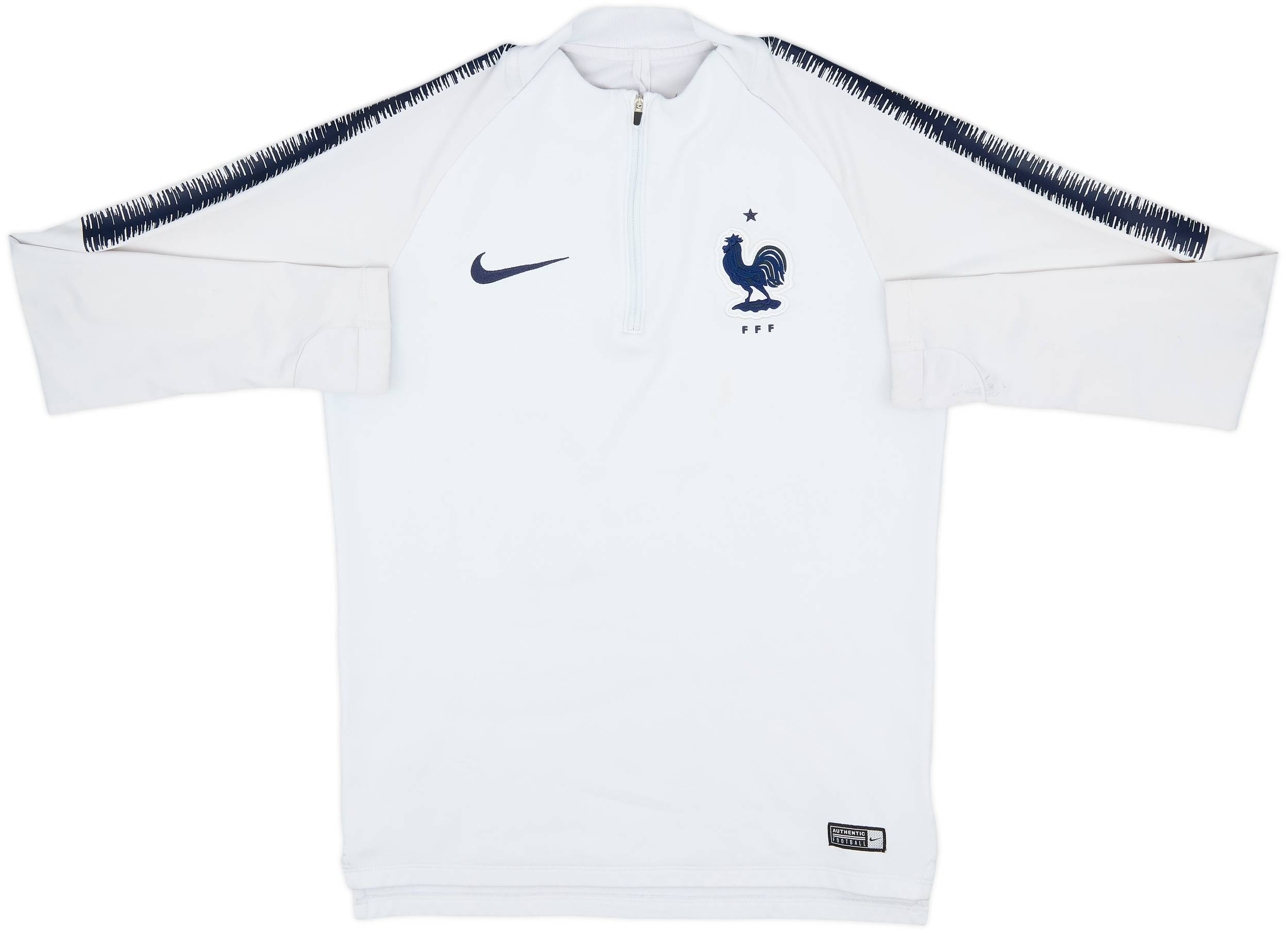2018-19 France Nike 1/4 Zip Training Top - 6/10 - (S)