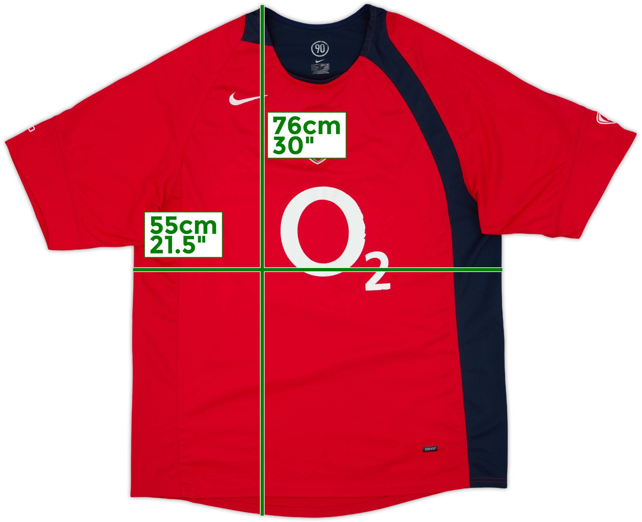 2004-05 Arsenal Nike Training Shirt - 5/10 - (XL)