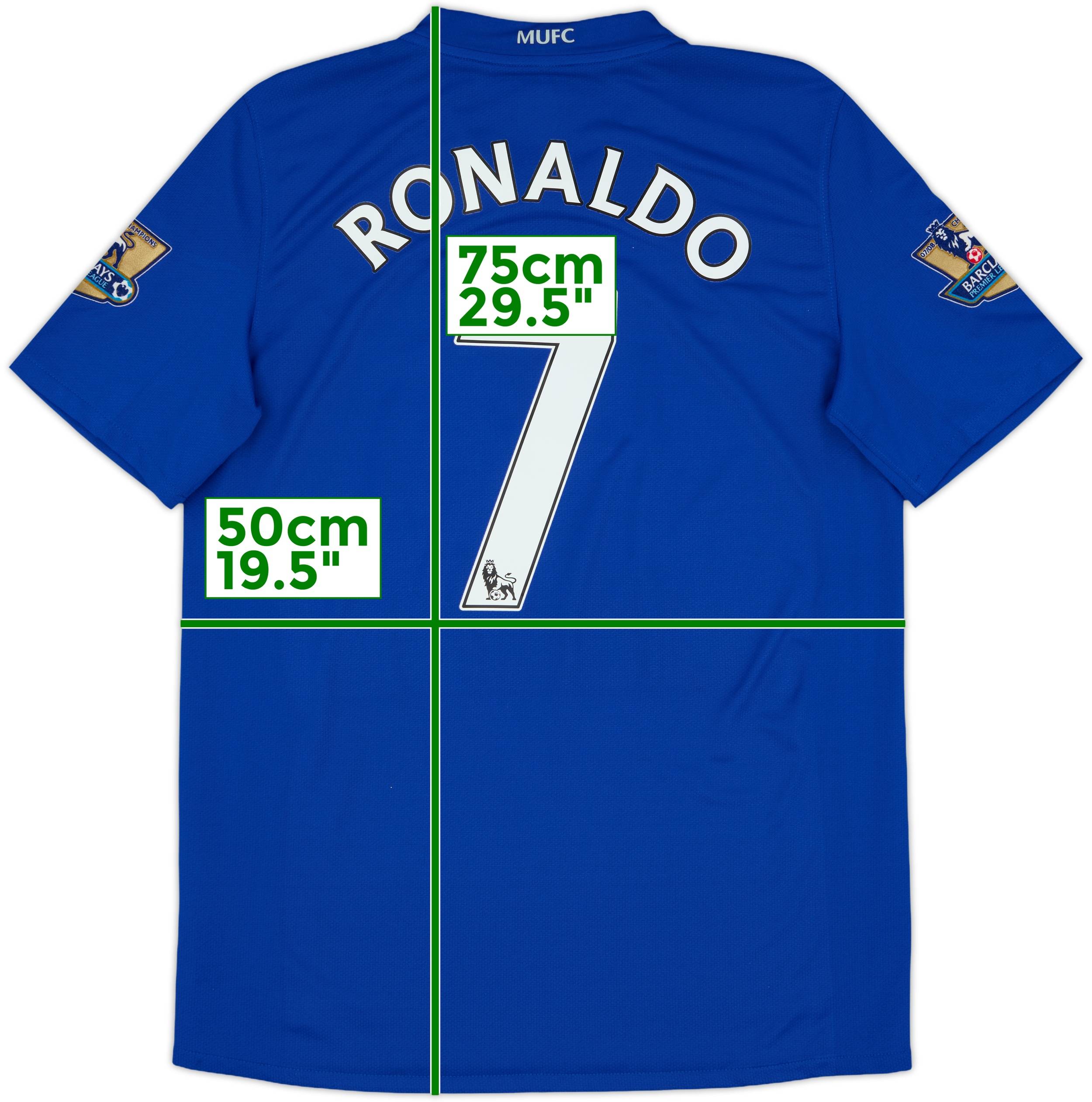 2008-09 Manchester United Third Shirt Ronaldo #7 - 10/10 - (M)