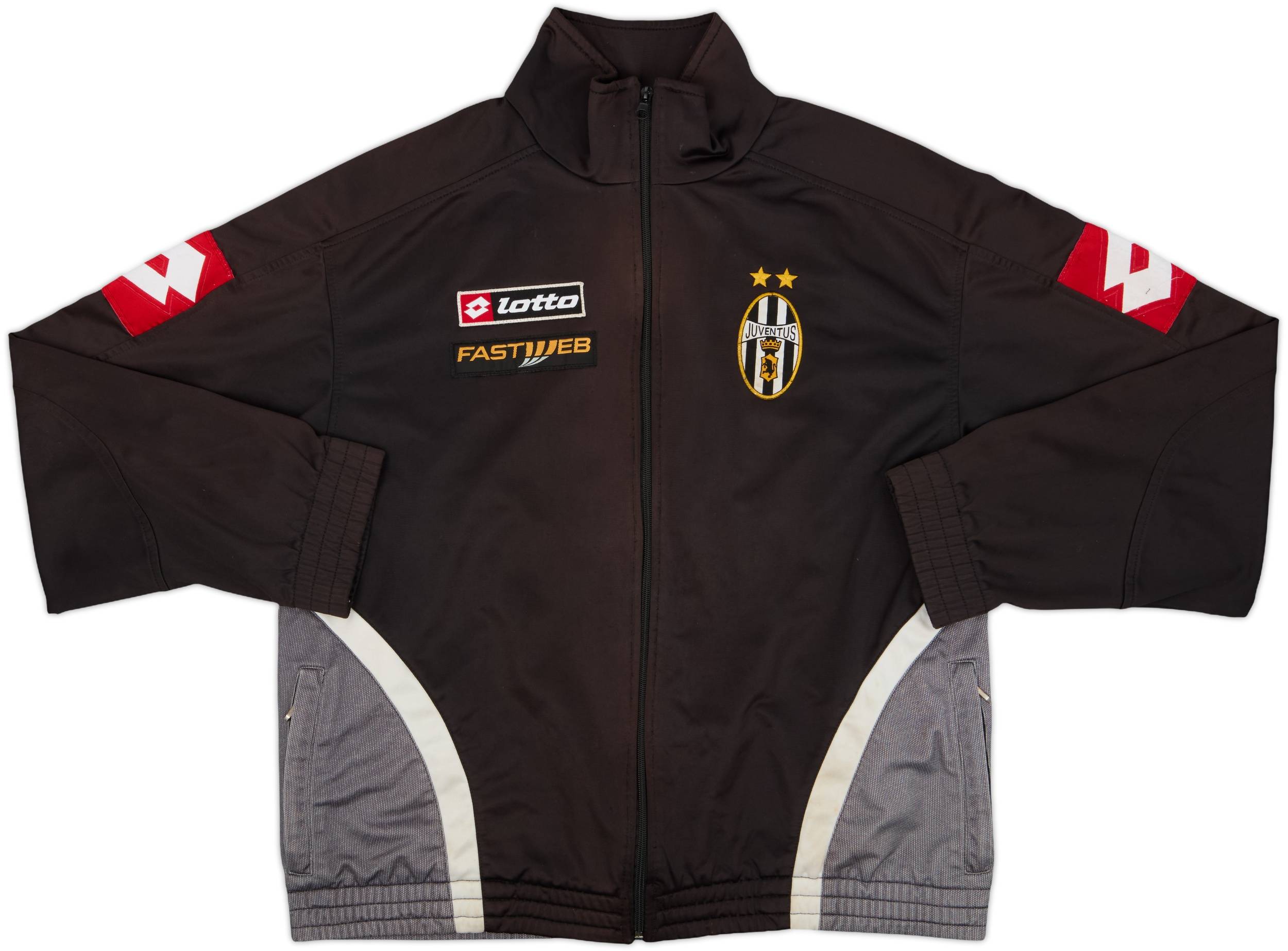2001-02 Juventus Lotto Track Jacket - 5/10 - (M) 2001-02 Juventus Lotto Track Jacket - 5/10 - (M)