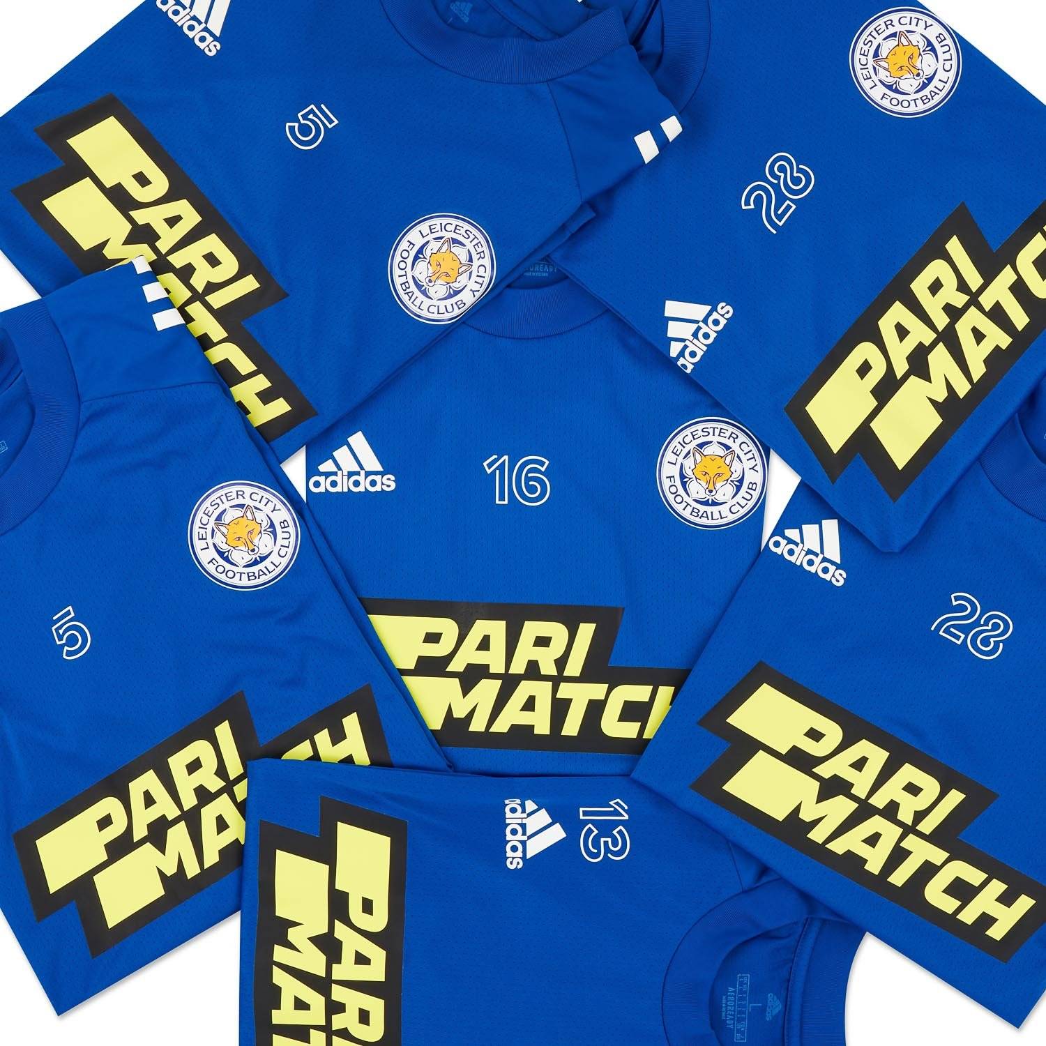 2021-22 Leicester Player Worn Training Shirt # (Very Good)