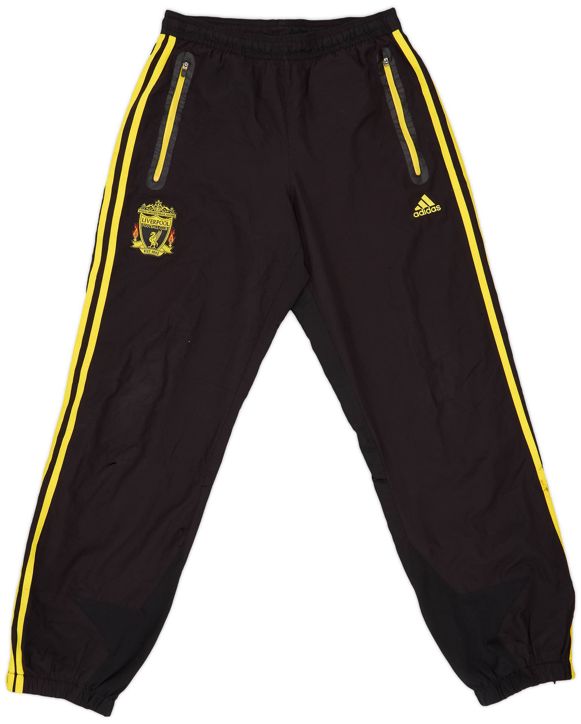 2010-11 Liverpool adidas Track Pants/Bottoms - 8/10 - (M)