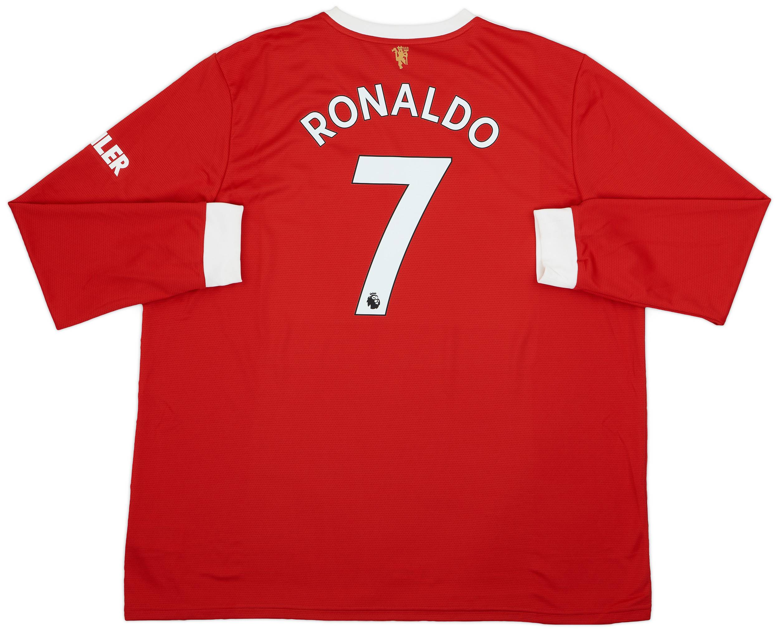 2021-22 Manchester United Home L/S Shirt Ronaldo #7 (3XL)