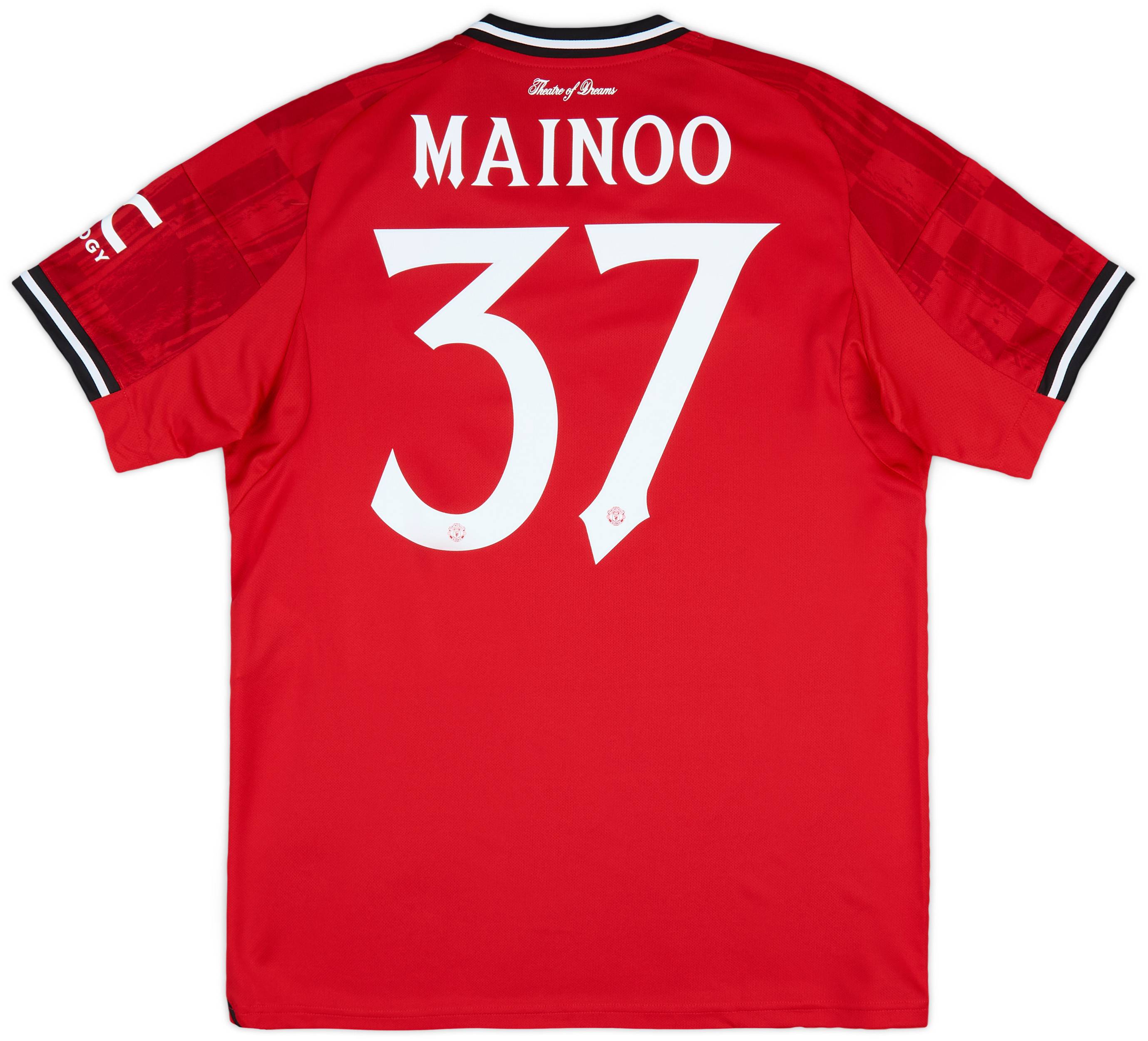 2025-26 Manchester United Home Shirt Mainoo #37
