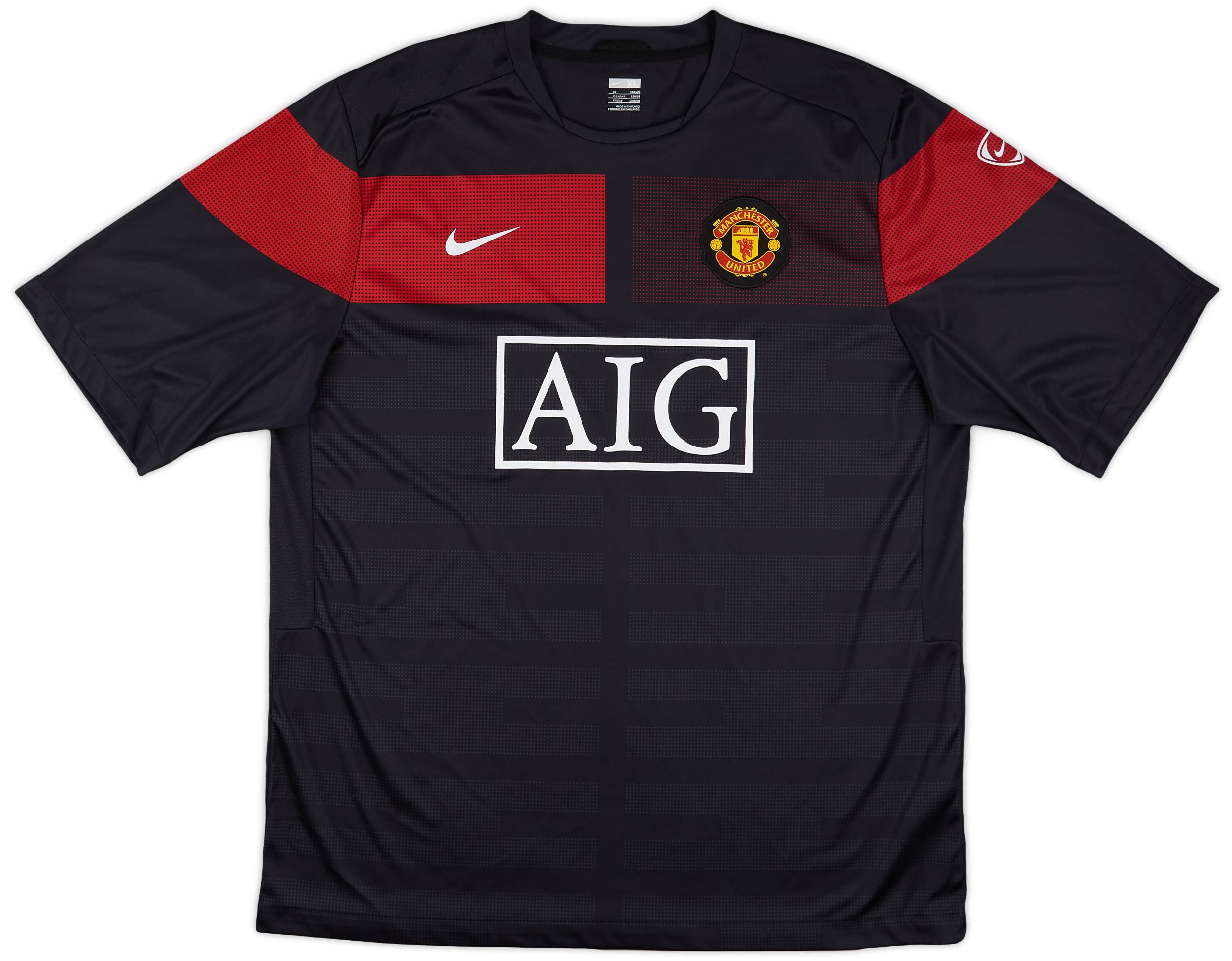2009-10 Manchester United Nike Training Shirt - 9/10 - (XL)