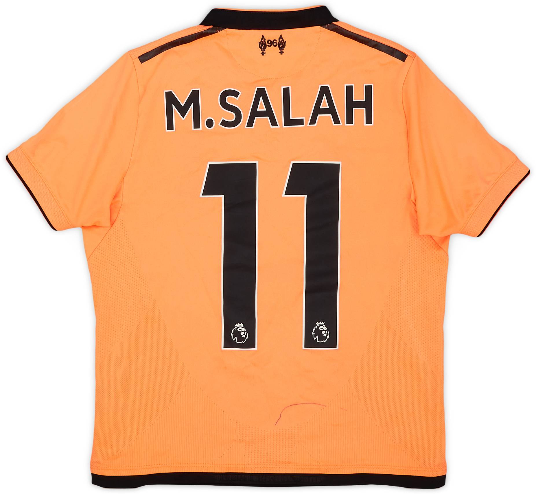 2017-18 Liverpool 125 Years Third Shirt M. Salah #11 - 8/10 - (M.Boys)