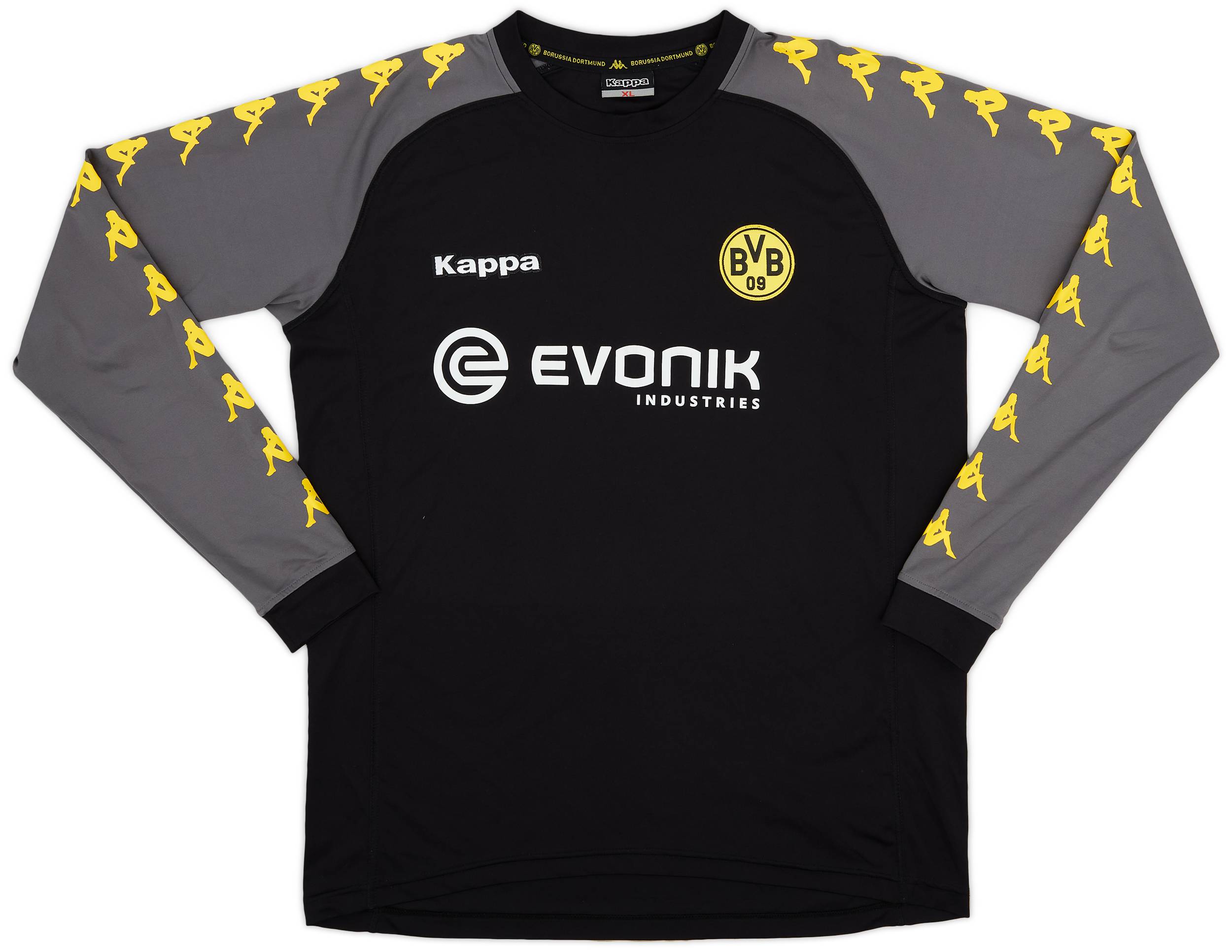2011-12 Borussia Dortmund Kappa Training L/S Shirt - 6/10 - (XL)