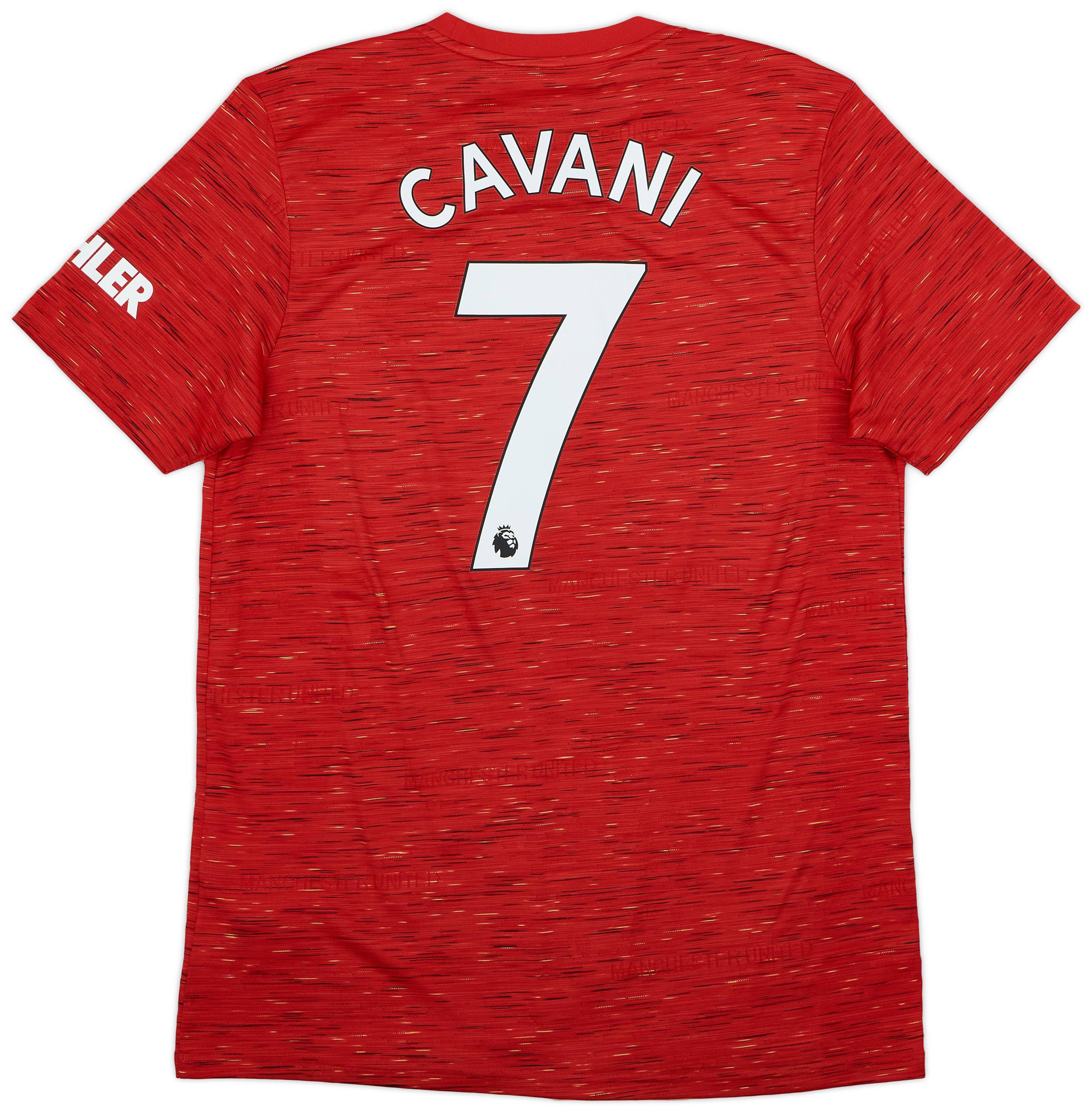 2020-21 Manchester United Home Shirt Cavani #7 - 9/10 - (L)