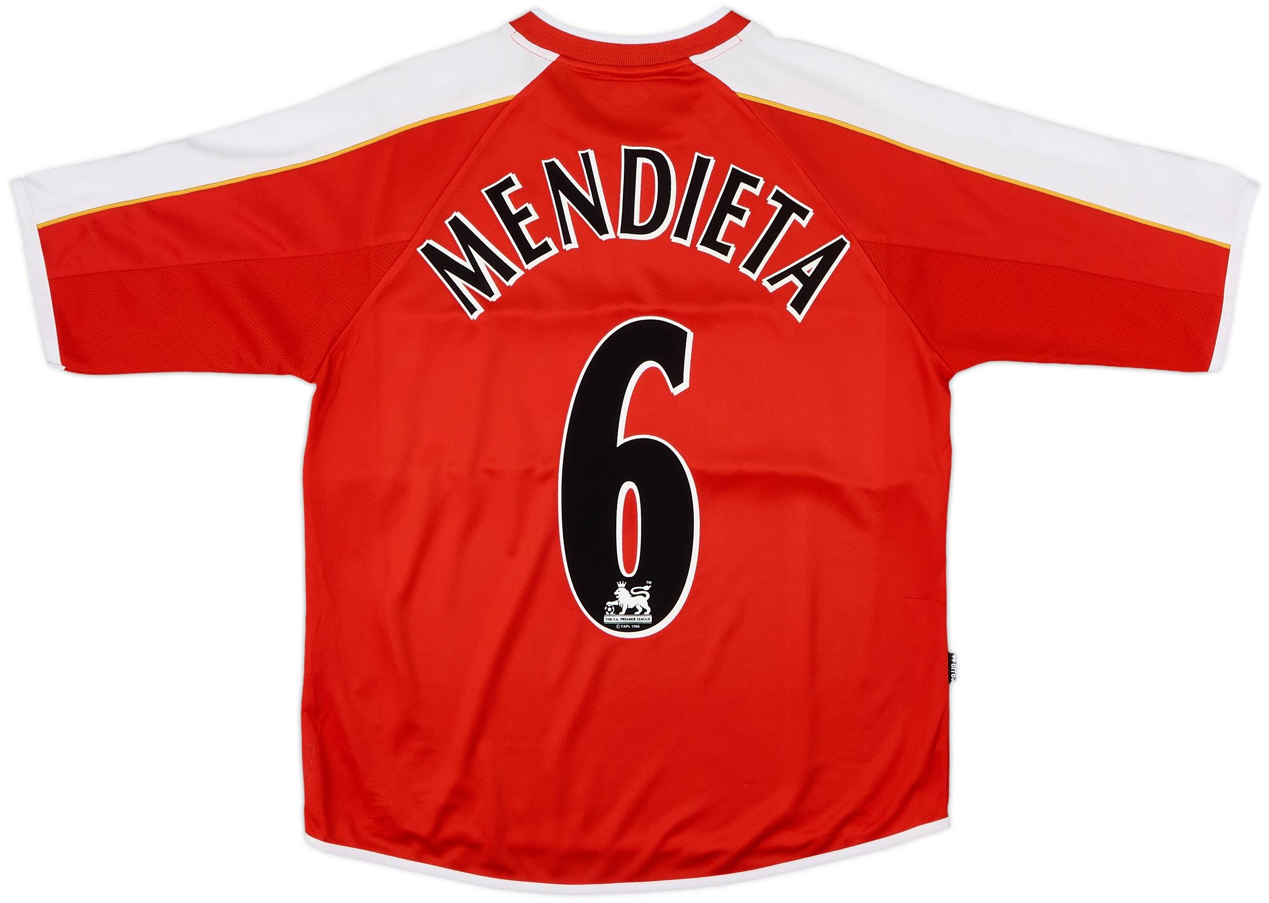 2006-07 Middlesbrough Home Shirt Mendieta #6 - 8/10 - (S)