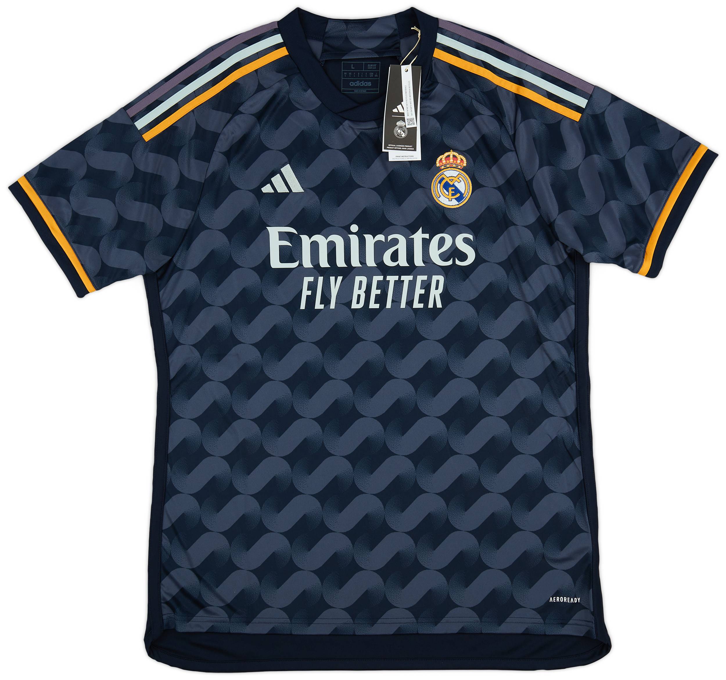 23-24 Real Madrid トニ・クロース #8 2023-24 Real Madrid Authentic Third Shirt Kroos #8