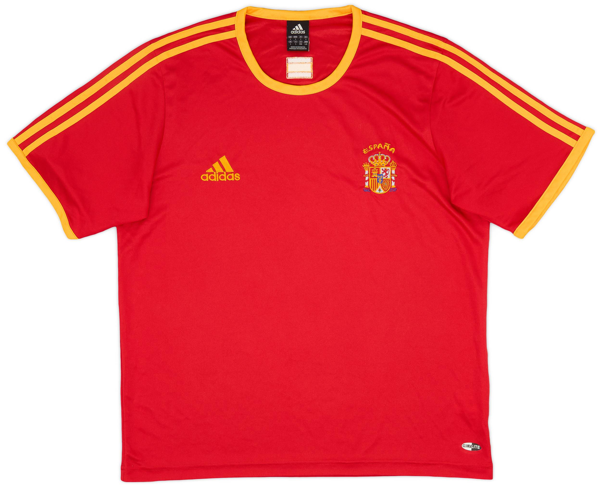 2004-05 Spain adidas Training Shirt - 9/10 - (L)