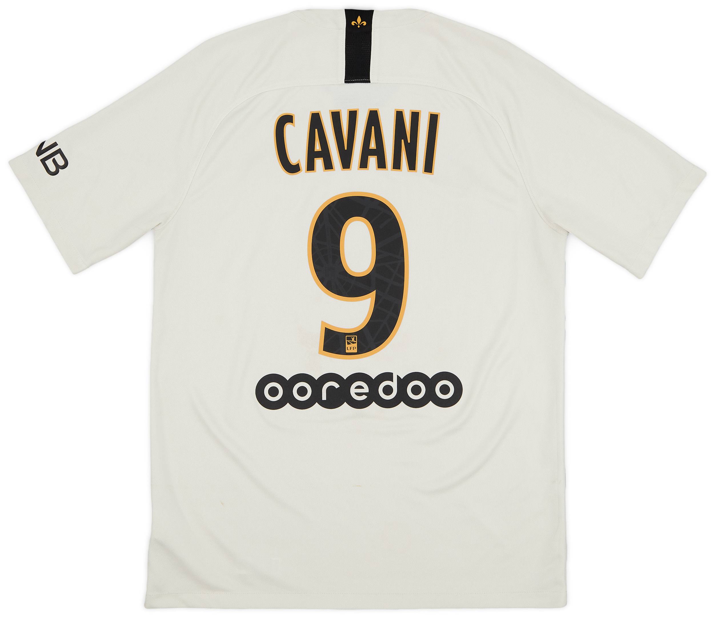 2018-19 Paris Saint-Germain Away Shirt Cavani #9 - 7/10 - (M)