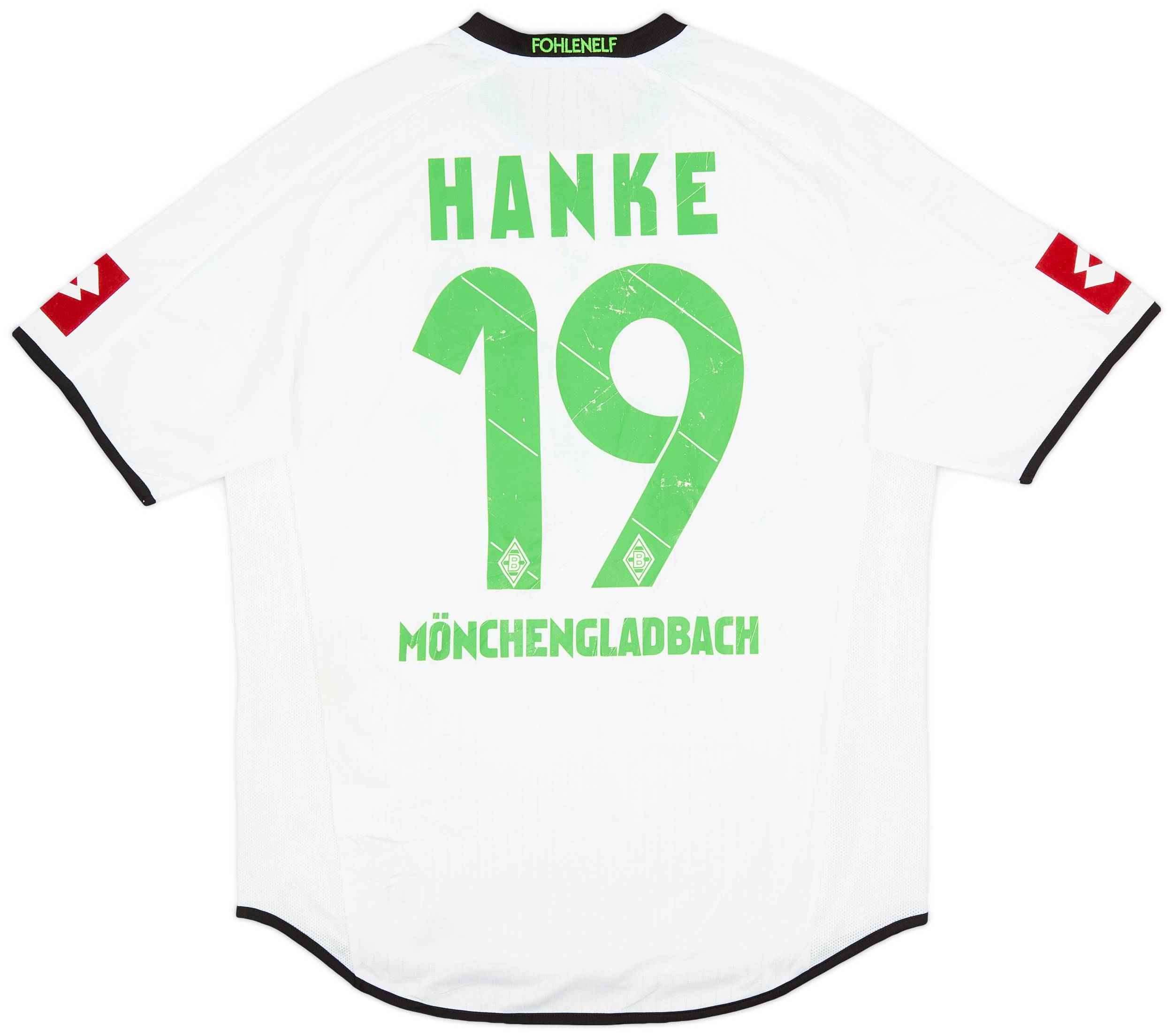 2012-13 Borussia Monchengladbach Home Shirt Hanke #19 - 5/10 - (L)