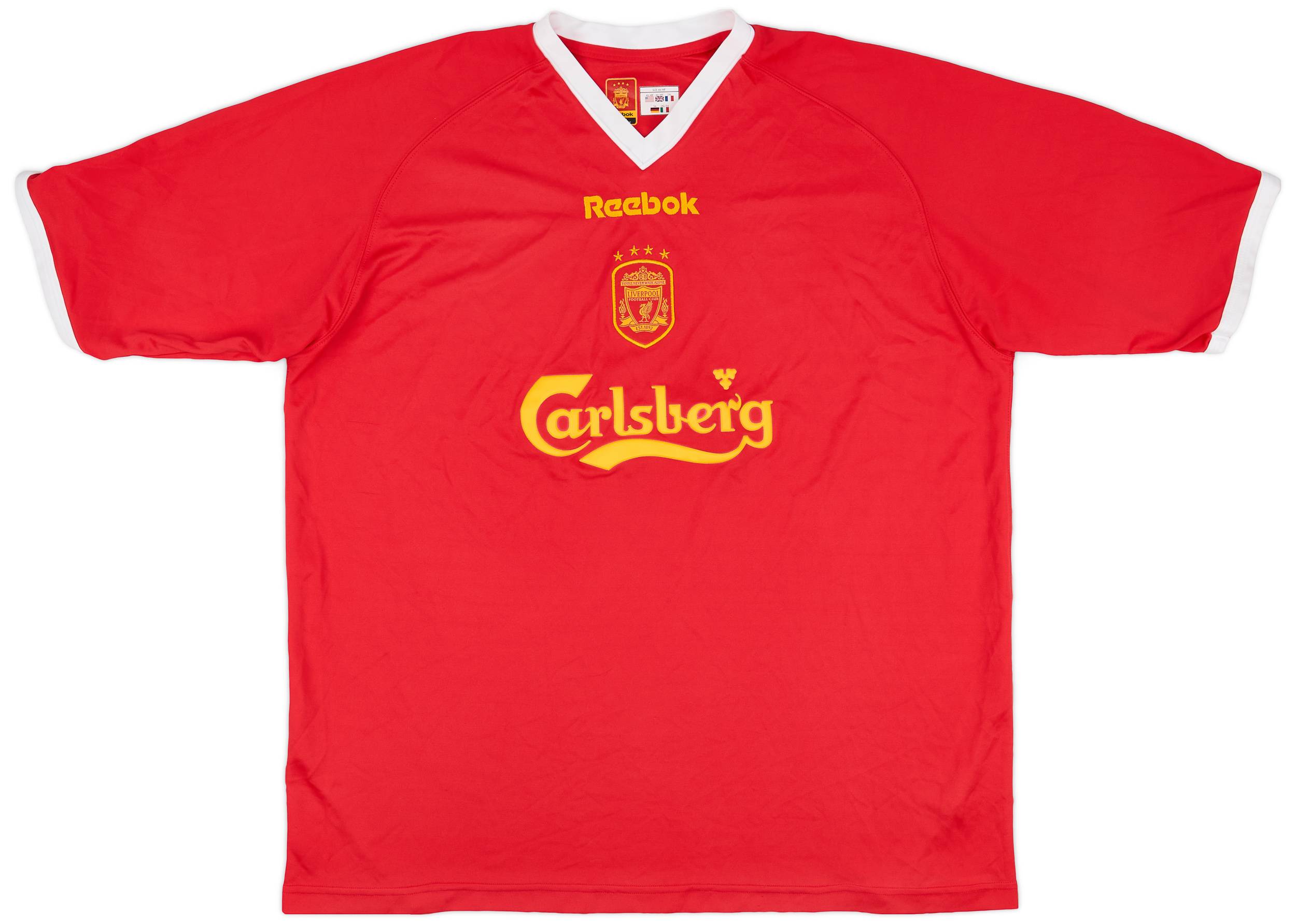 2001-03 Liverpool CL Shirt - 8/10 - (XXL)