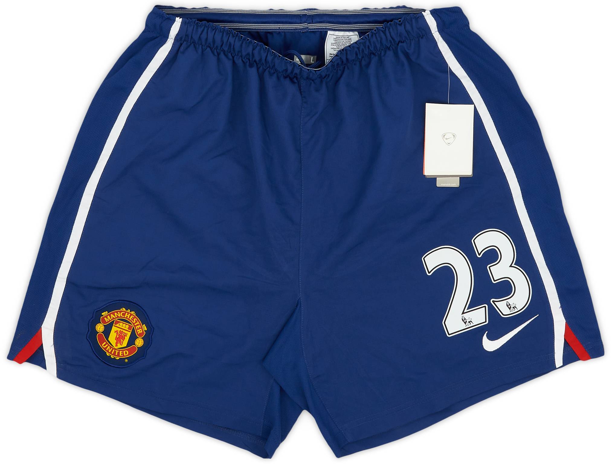 2008-09 Manchester United Away Shorts #23 (Evans) (L)