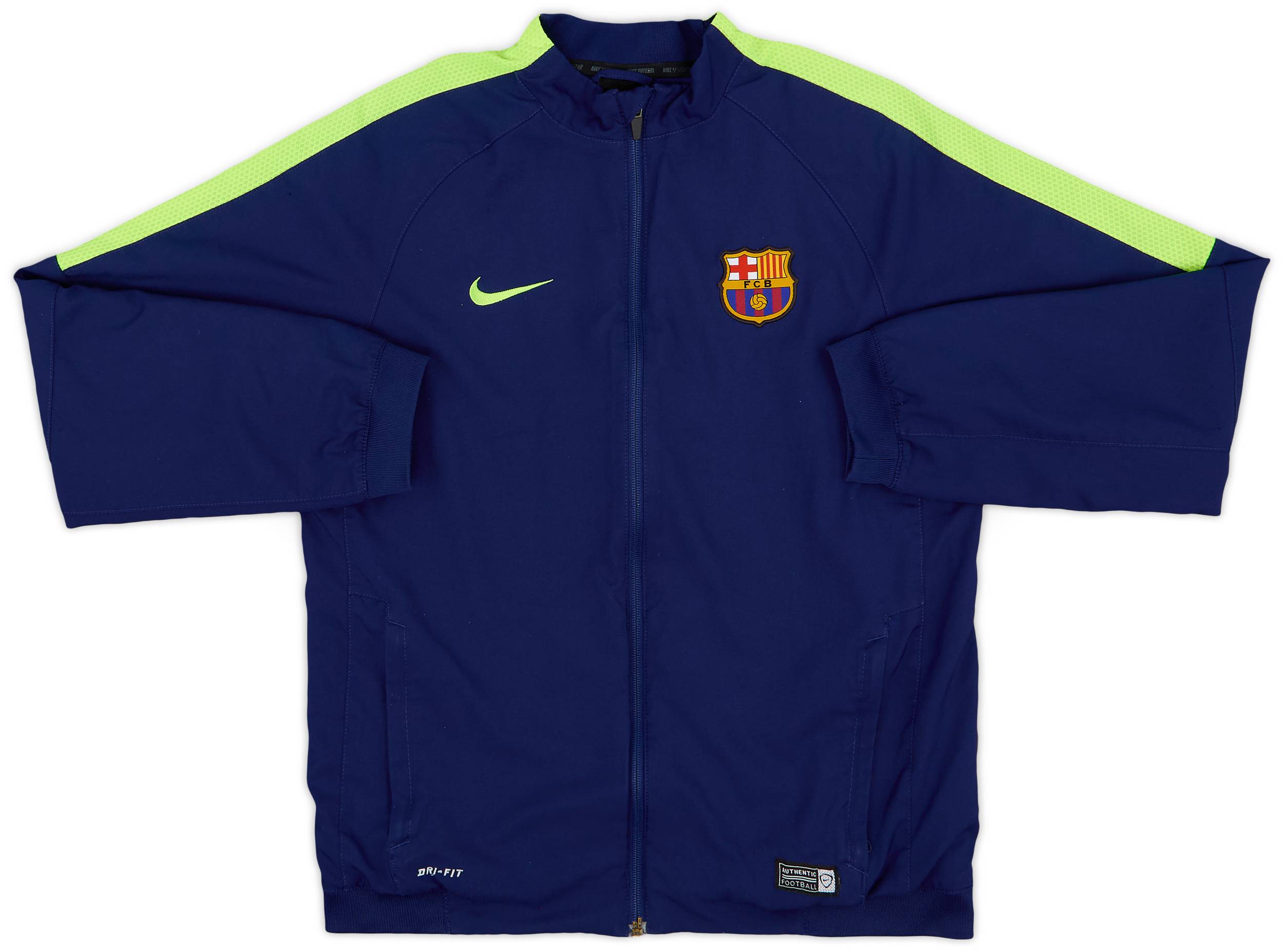 FC Barcelona Nike ジャージ 8番 Mサイズ 2014-15 Barcelona Nike Track Jacket - 8/10 - (XL.Boys)