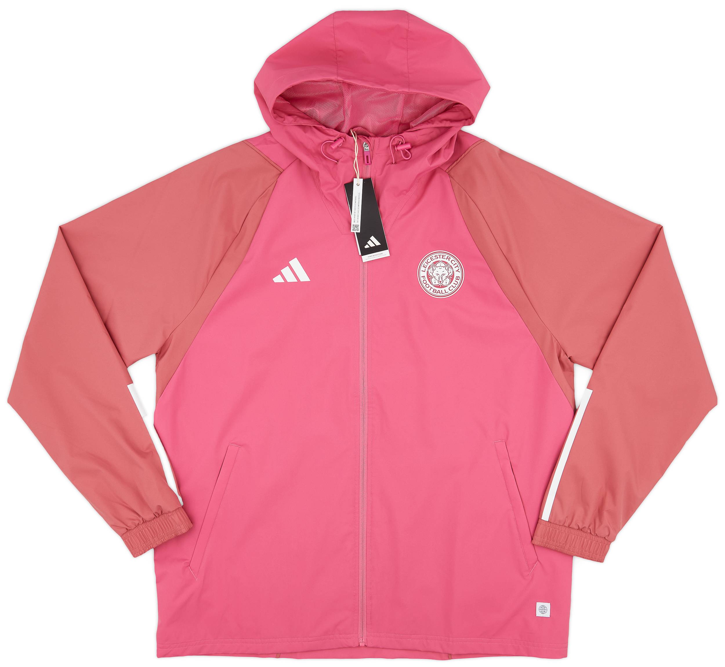 2023 24 Leicester adidas All Weather Jacket