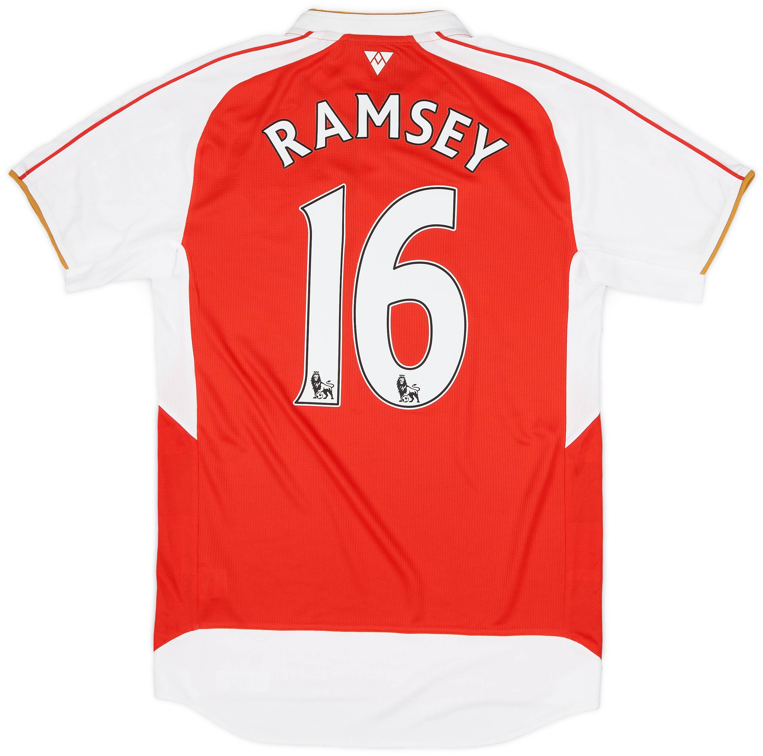 2015-16 Arsenal Home Shirt Ramsey #16 (S)