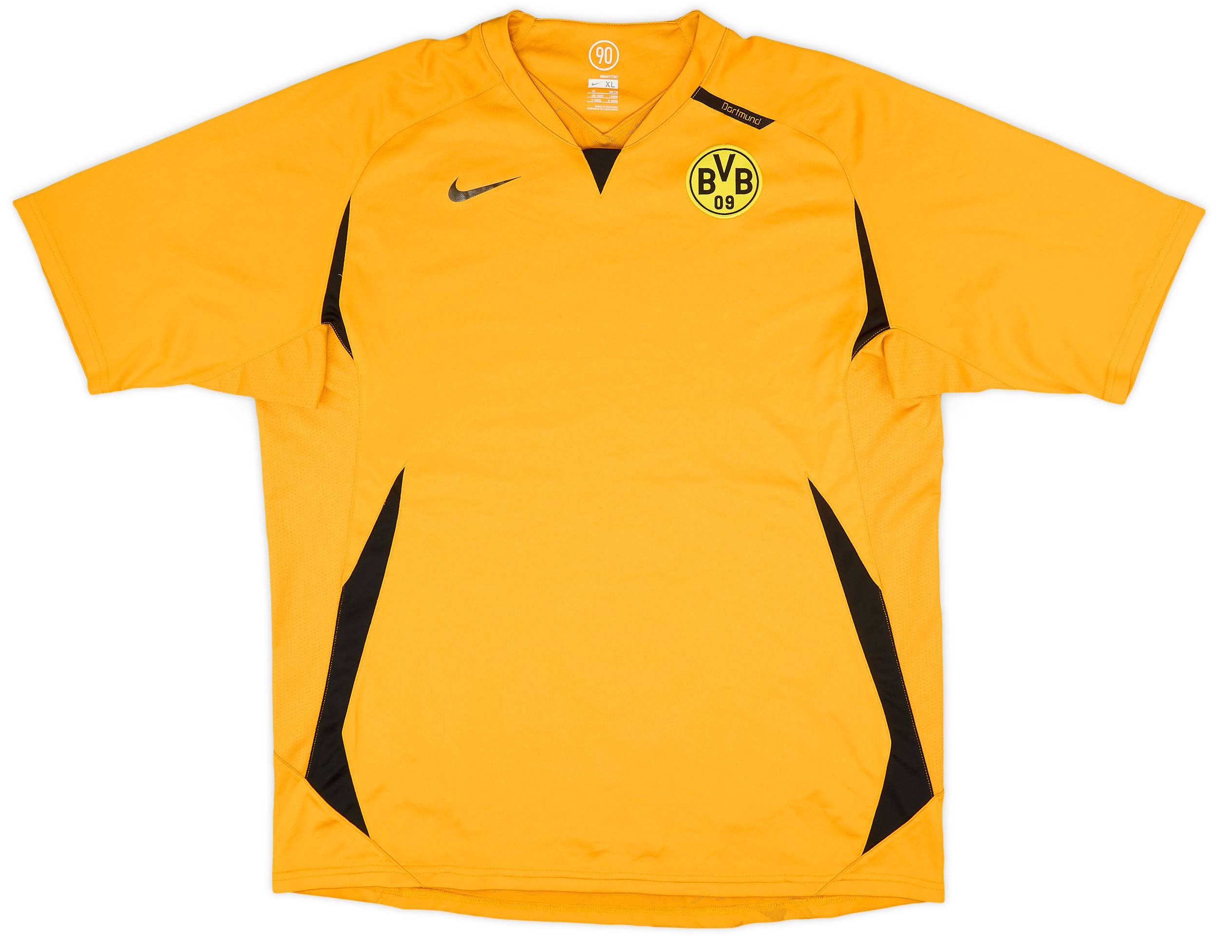 2006-07 Borussia Dortmund Player Issue Nike Training Shirt - 9/10 - (XL)