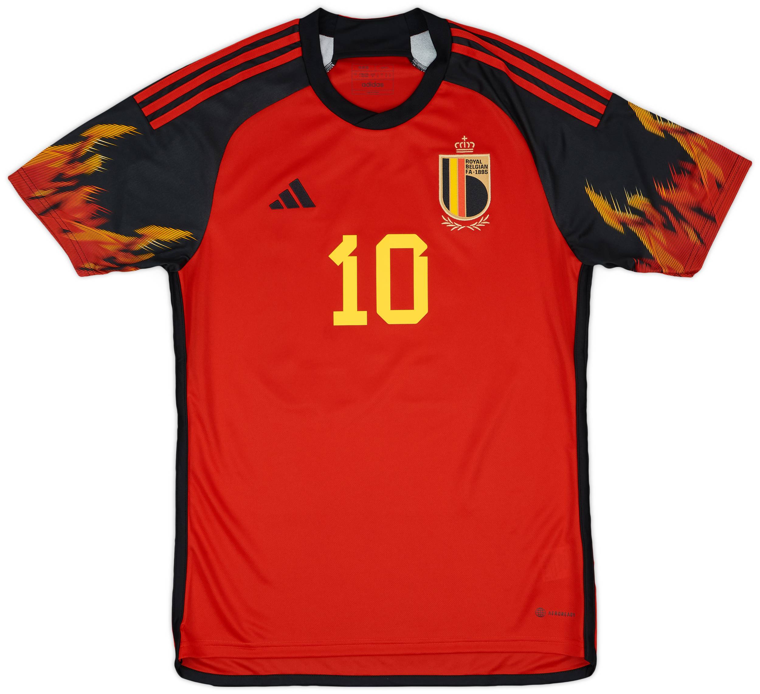 2022-23 Belgium Home Shirt E.Hazard #10