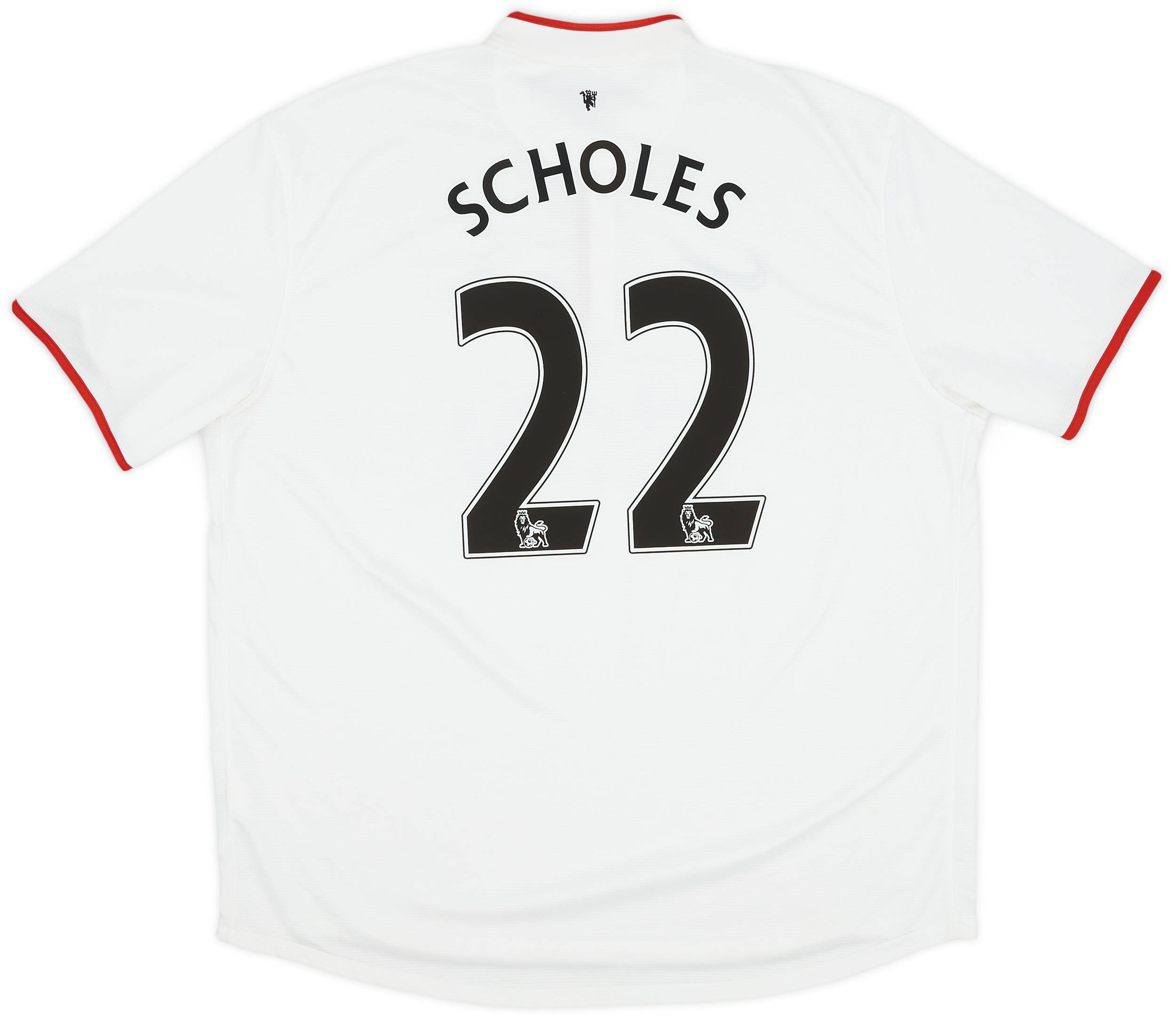 2012-14 Manchester United Away Shirt Scholes #22 - 8/10 - (XXL)