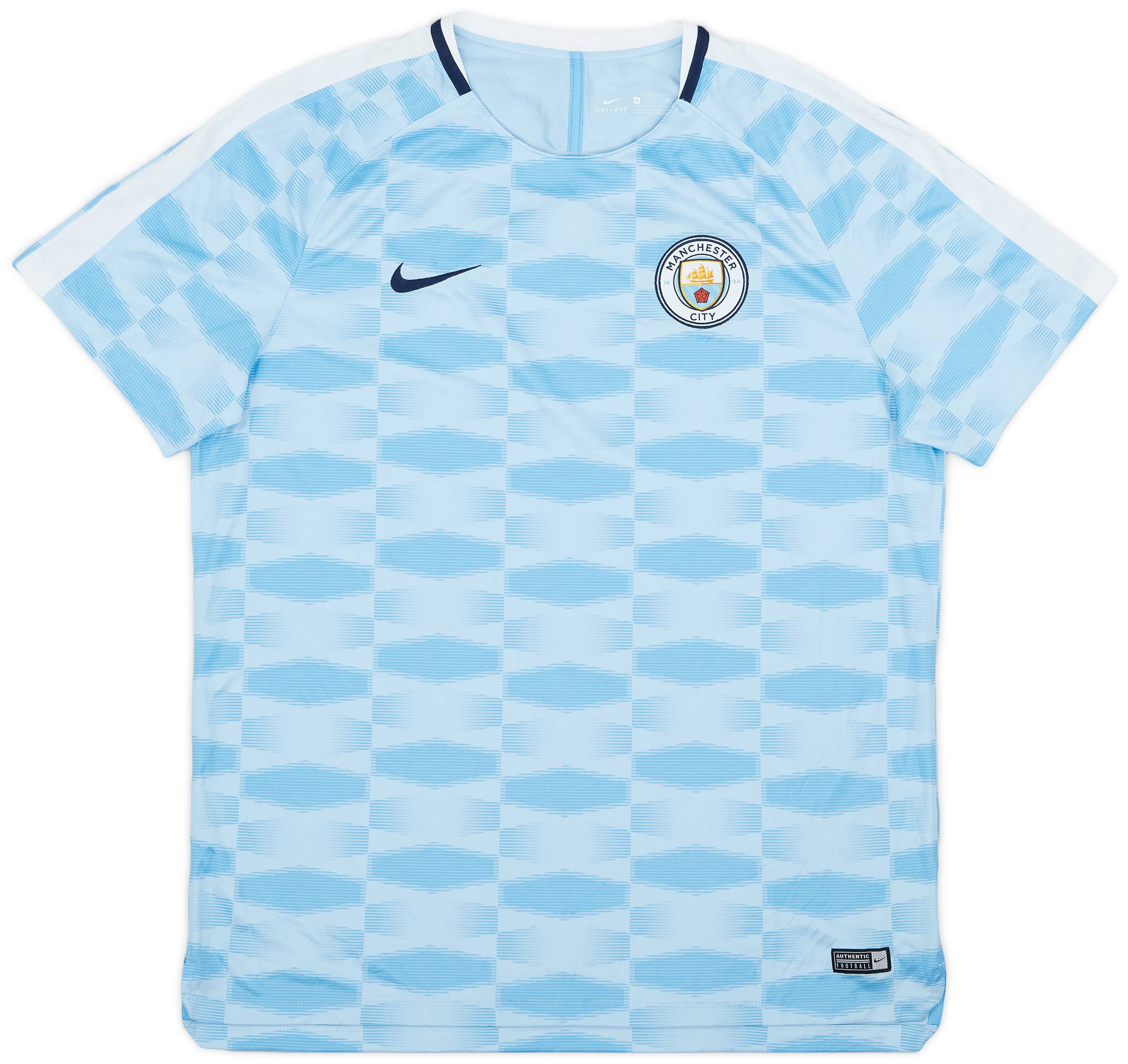 2017-18 Manchester City Nike Training Shirt - 6/10 - (XL)