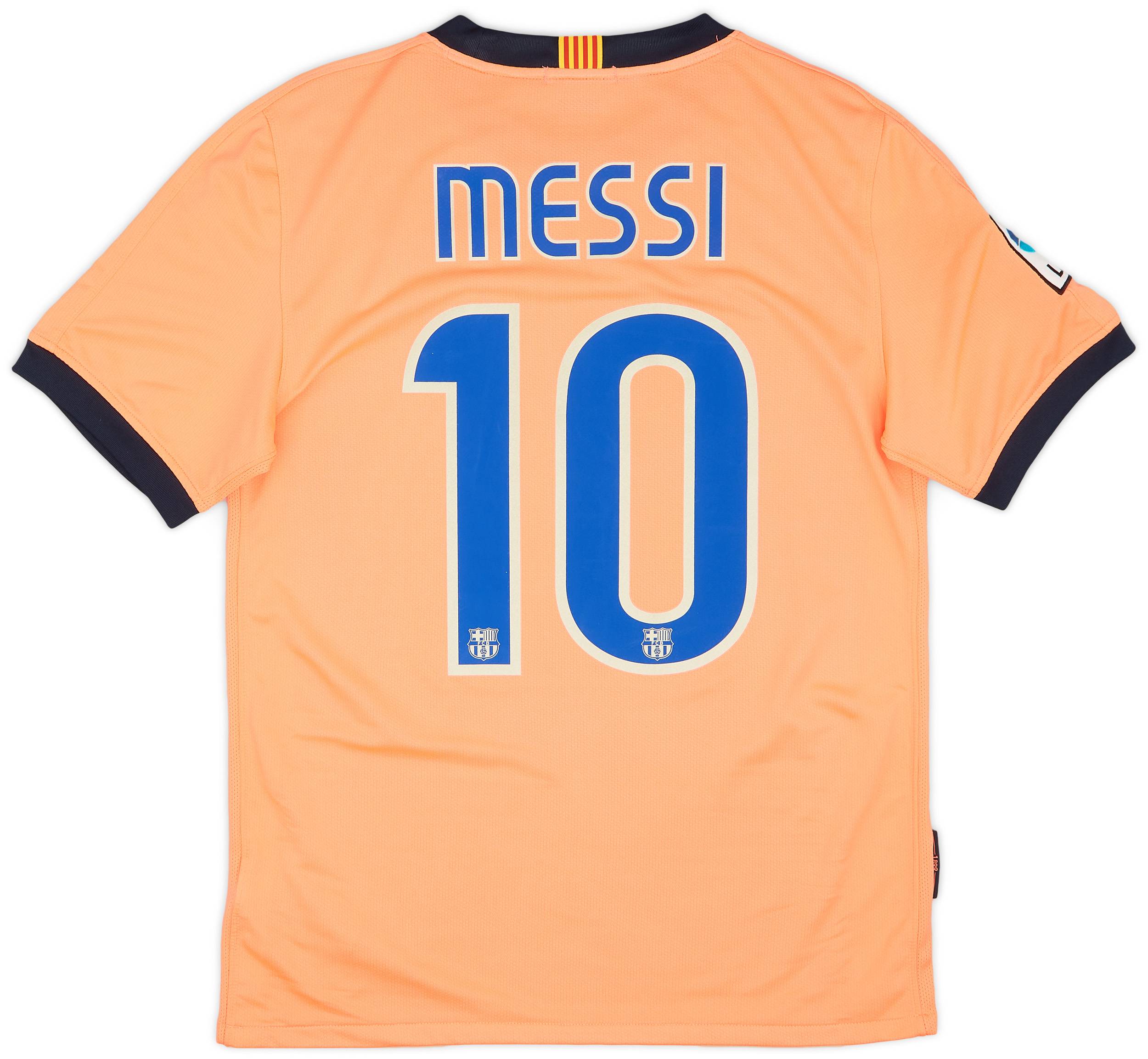 2009-10 Barcelona Away Shirt Messi #10 - 5/10 - (S)