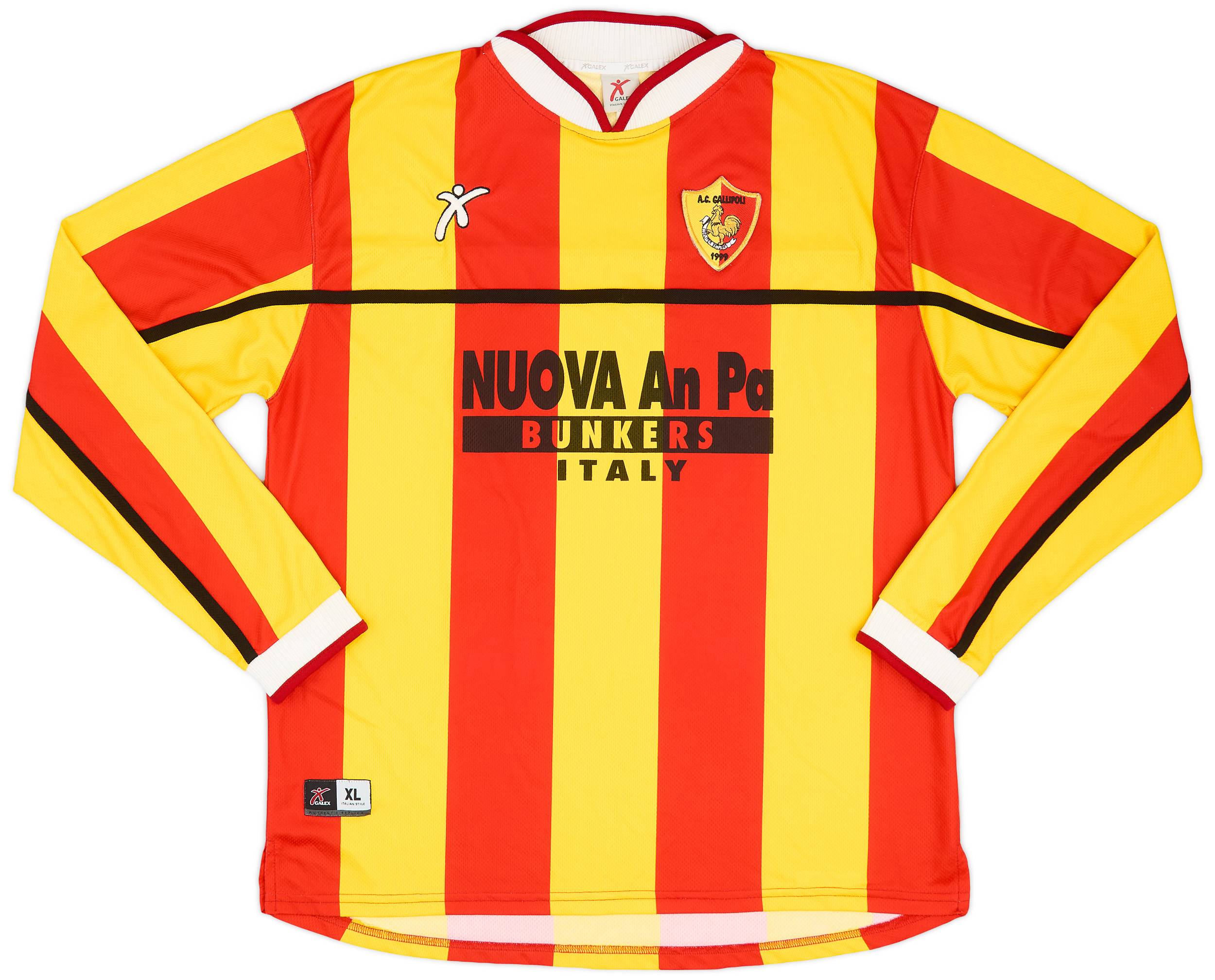 2004-05 Gallipoli Home L/S Shirt - 9/10 - (XL)