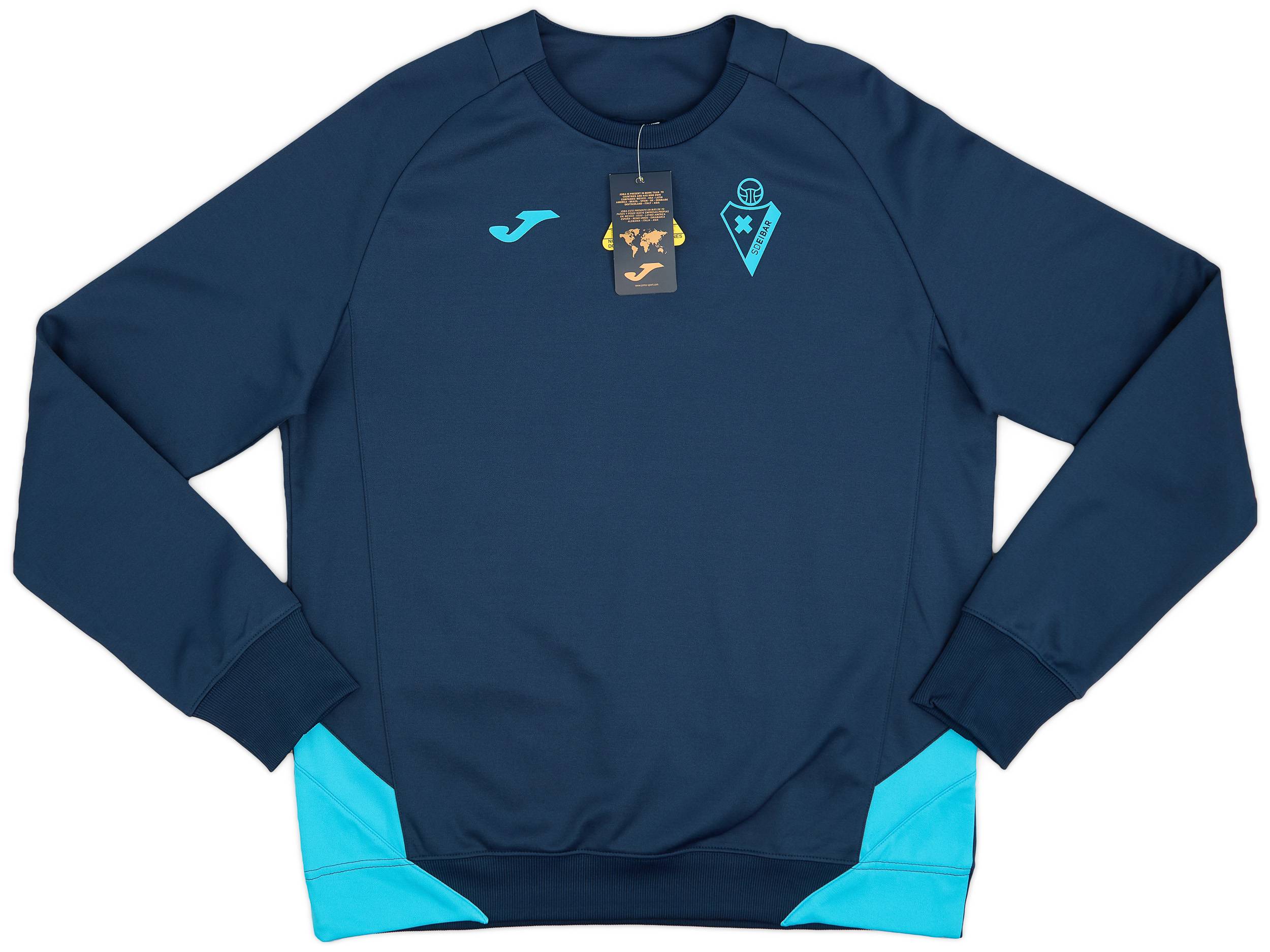 2019 20 Eibar Joma Training Sweat Top