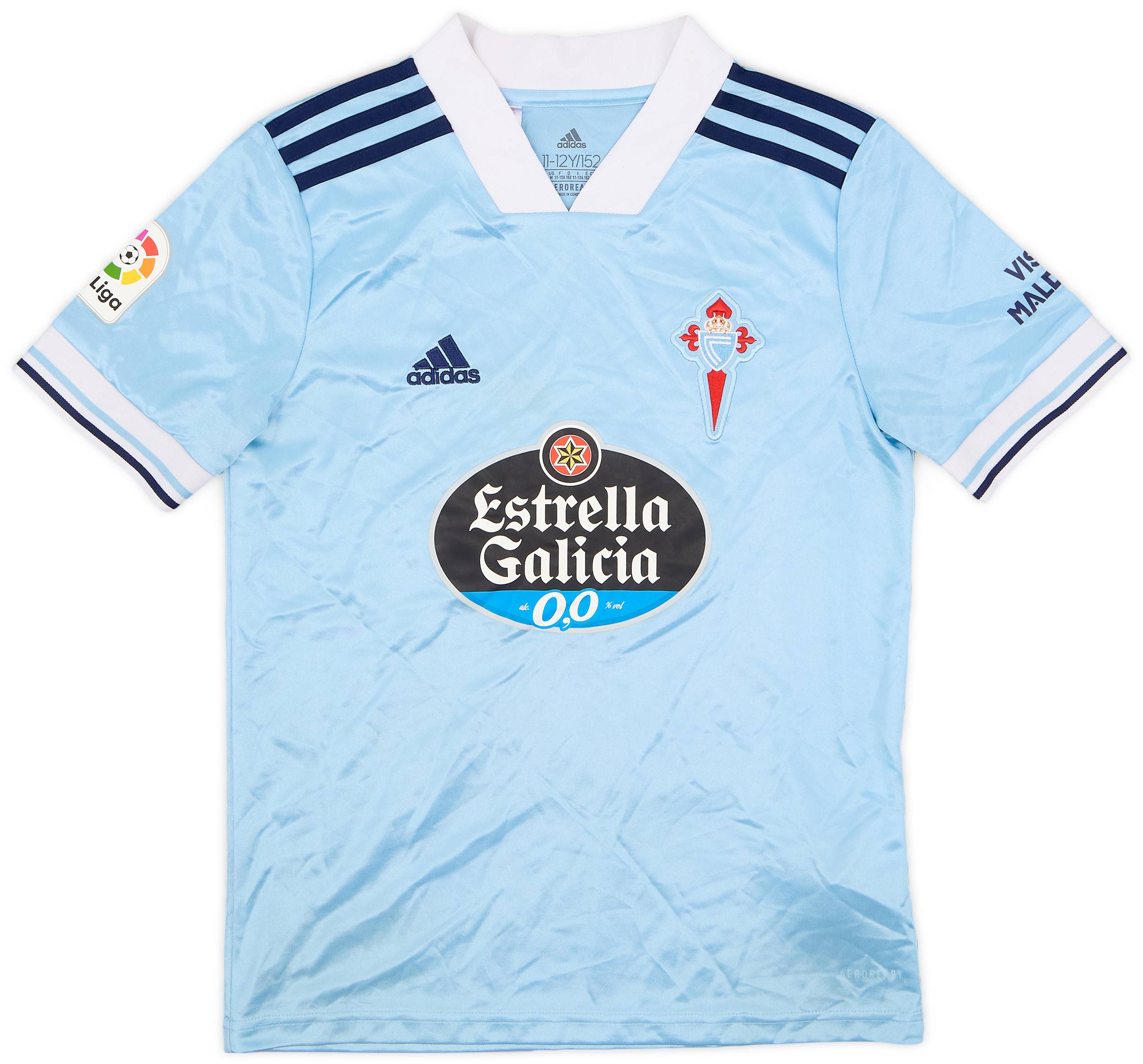 2020-21 Celta Vigo Home Shirt - 8/10 - (M.Boys)