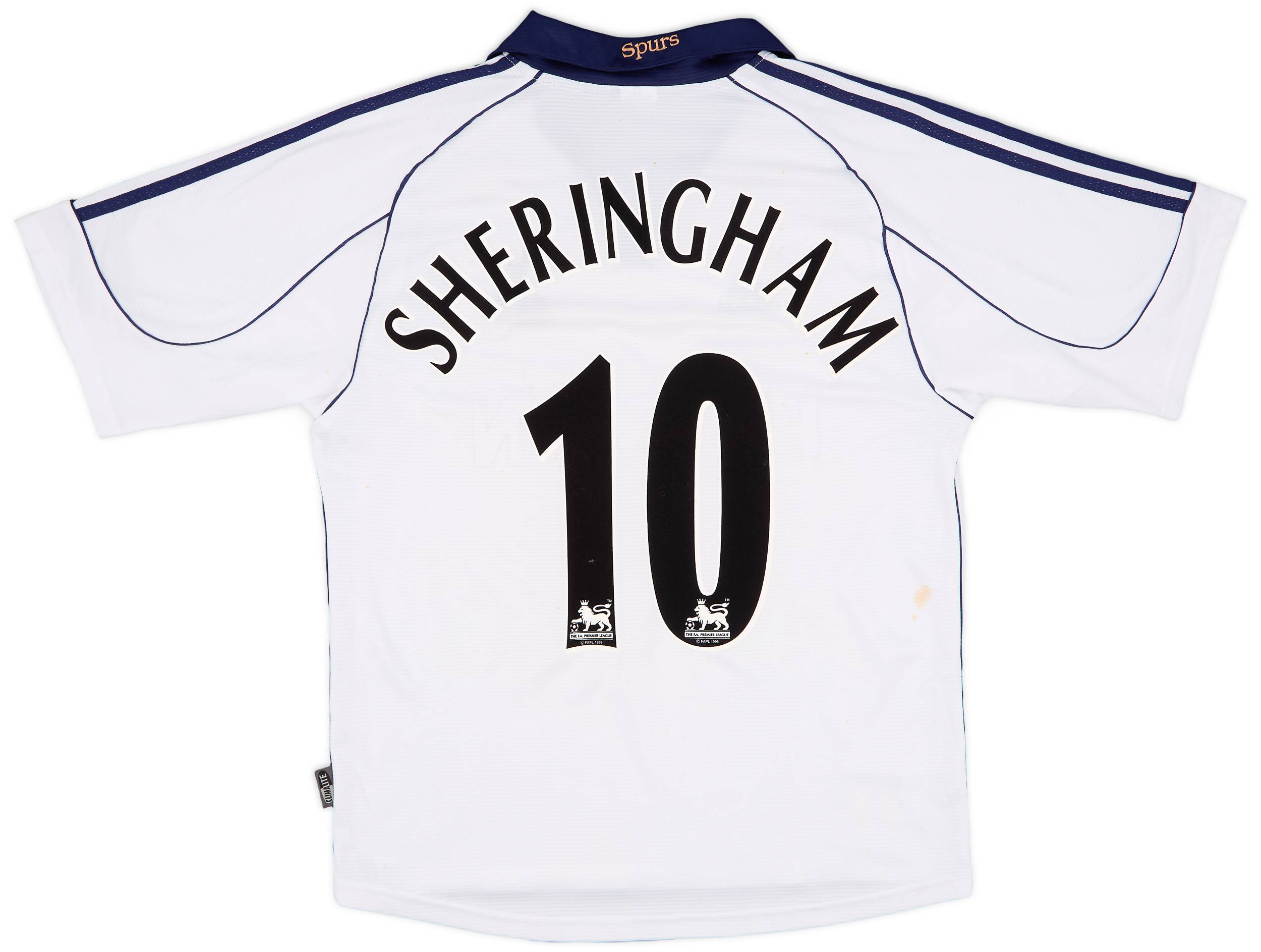 1999-01 Tottenham Home Shirt Sheringham #10 - 5/10 - (M)
