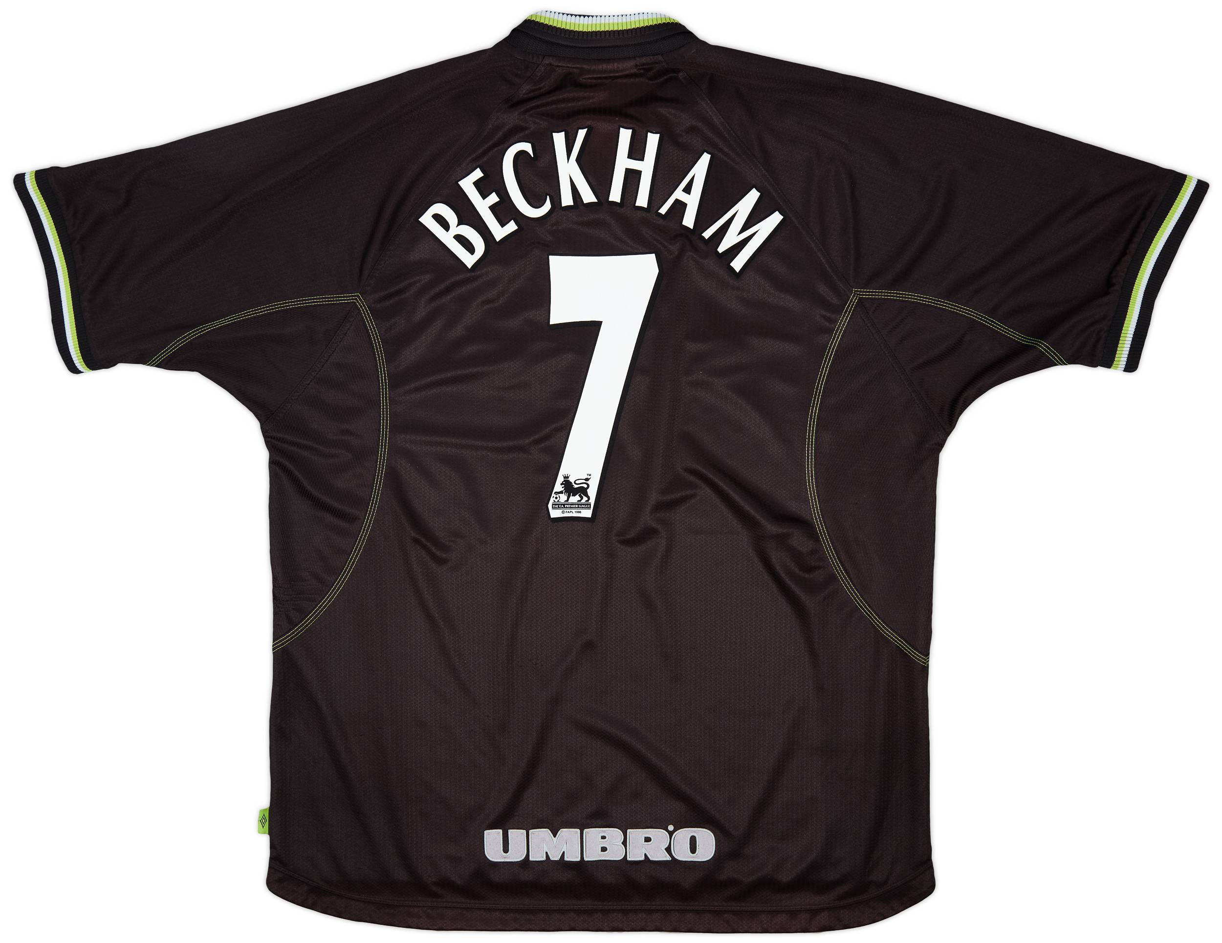 1998-99 Manchester United Third Shirt Beckham #7 - 6/10 - (XXL)
