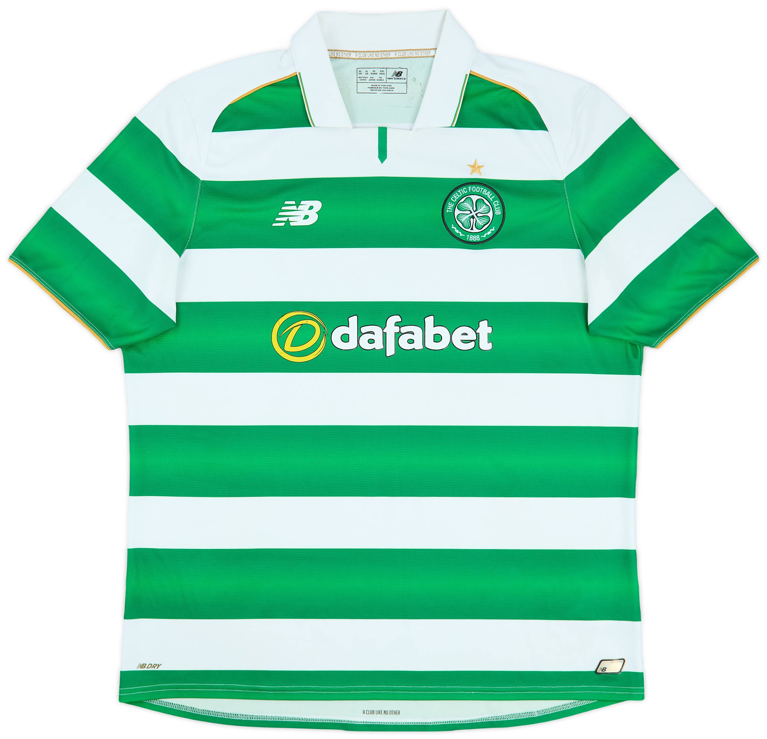 2016-17 Celtic Home Shirt 5/10 (XL)