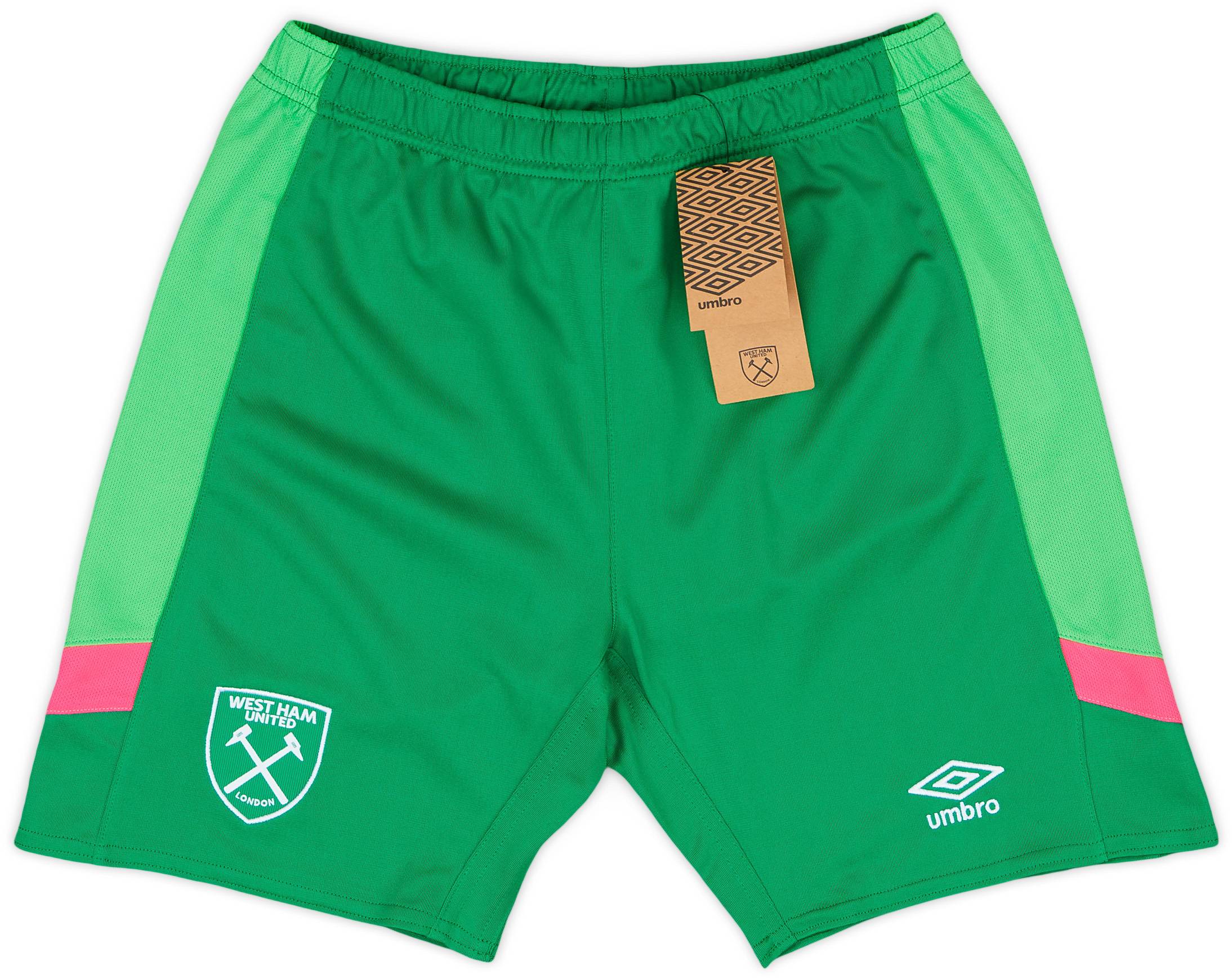 2023-24 West Ham GK Home Shorts (KIDS)