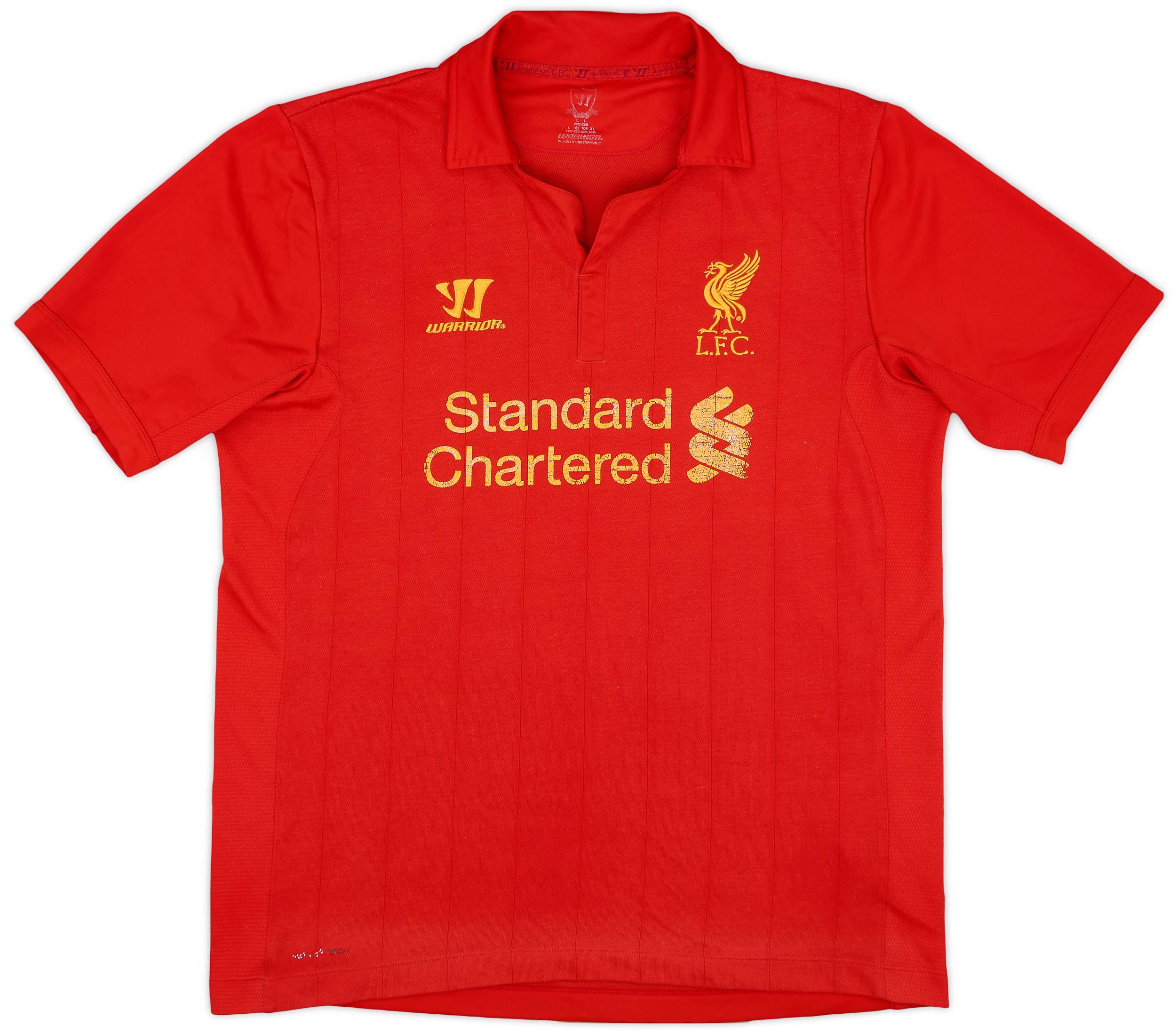 2012-13 Liverpool Home Shirt - 4/10 - (L)