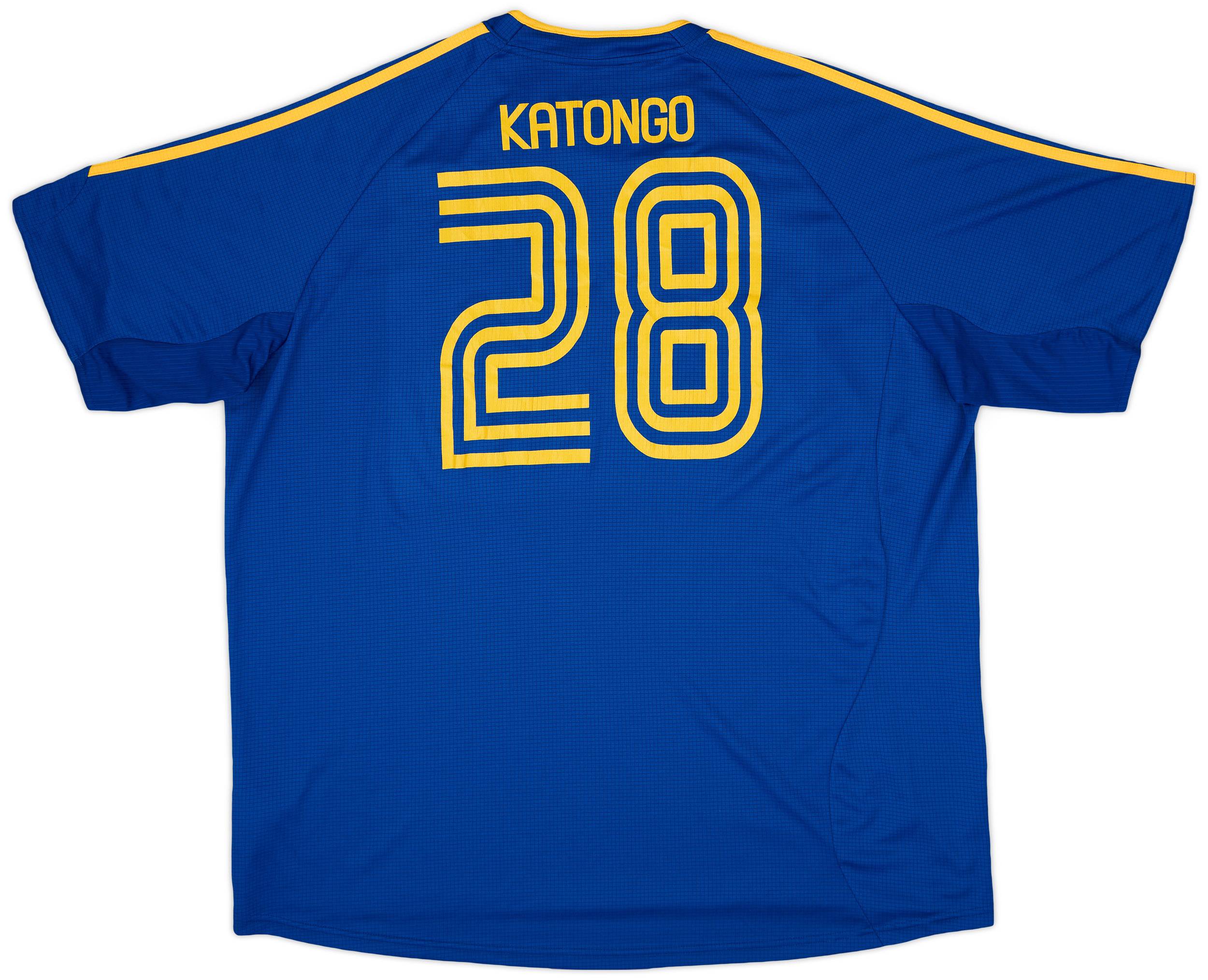 2006-08 Brondby Away Shirt Katongo #28 - 5/10 - (XXL)