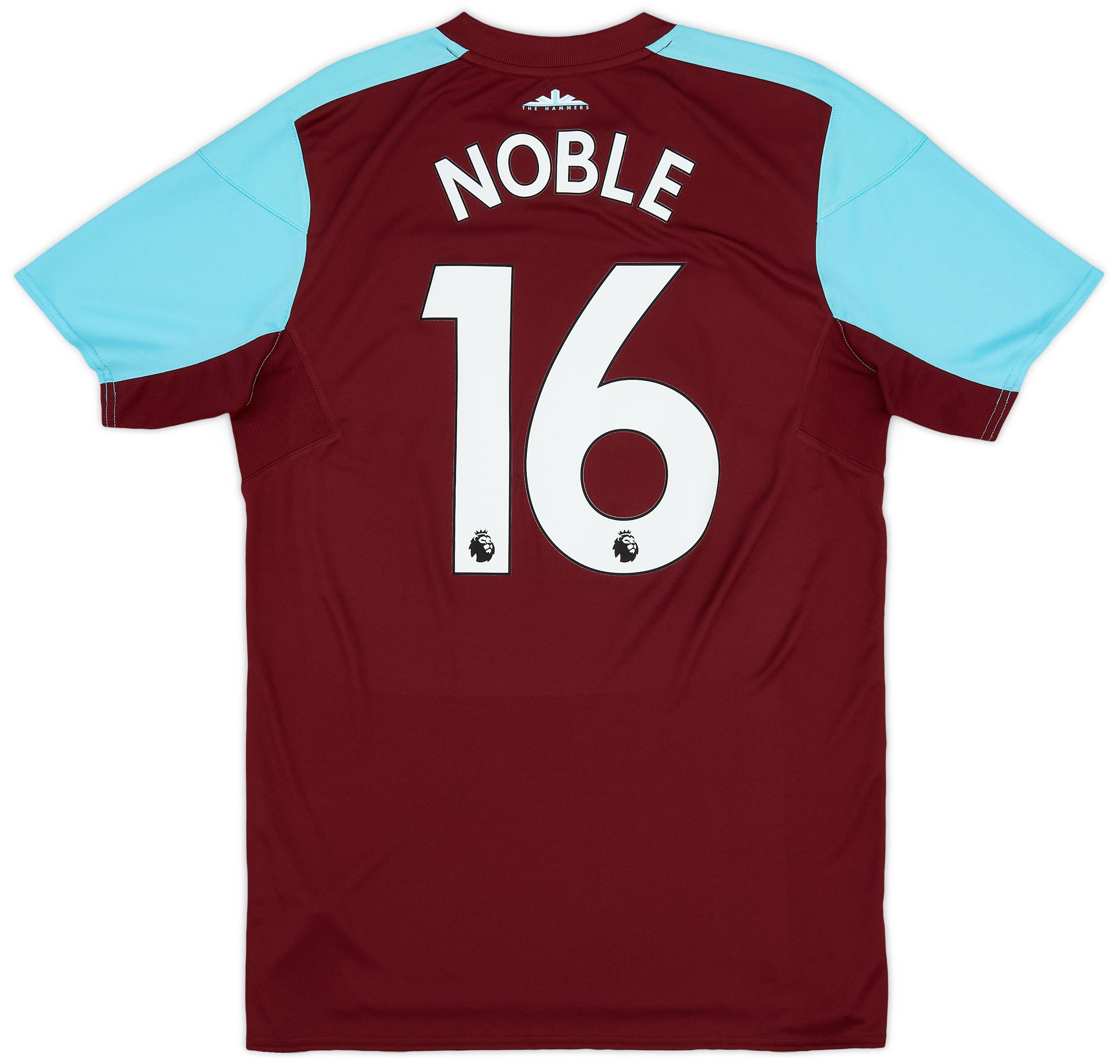 2017-18 West Ham Home Shirt Noble #16 - 8/10 - (M)