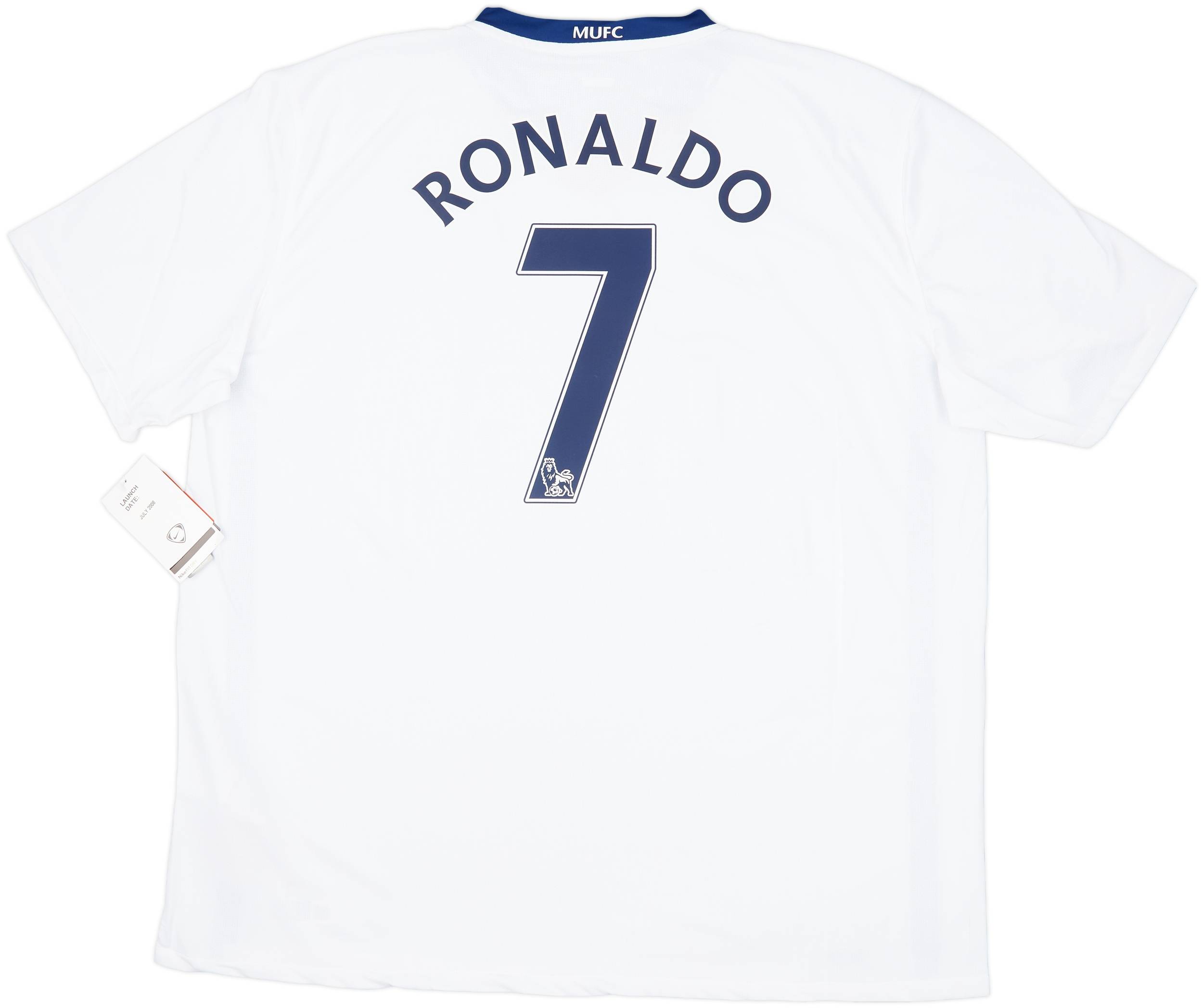 2008-10 Manchester United Away Shirt Ronaldo #7 (XXL)