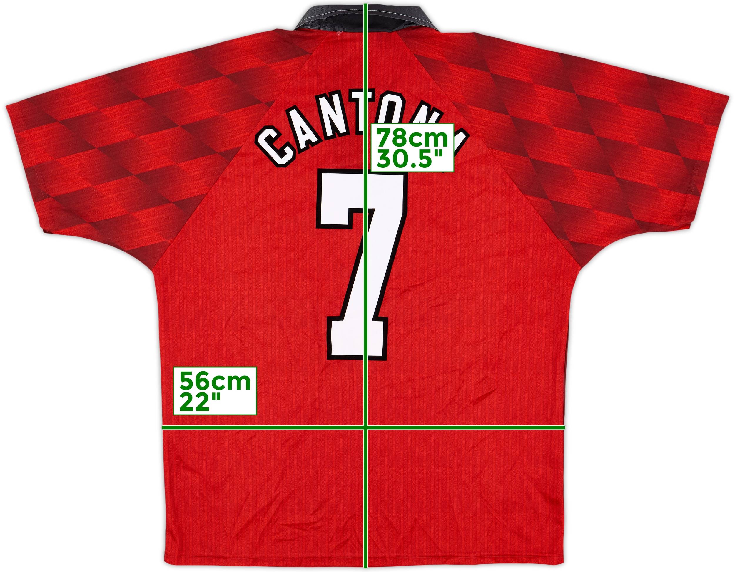 ウェア 1996-98 Manchester United Home Shirt 1996-98 Manchester United Home Shirt - 4/10 - (Y)