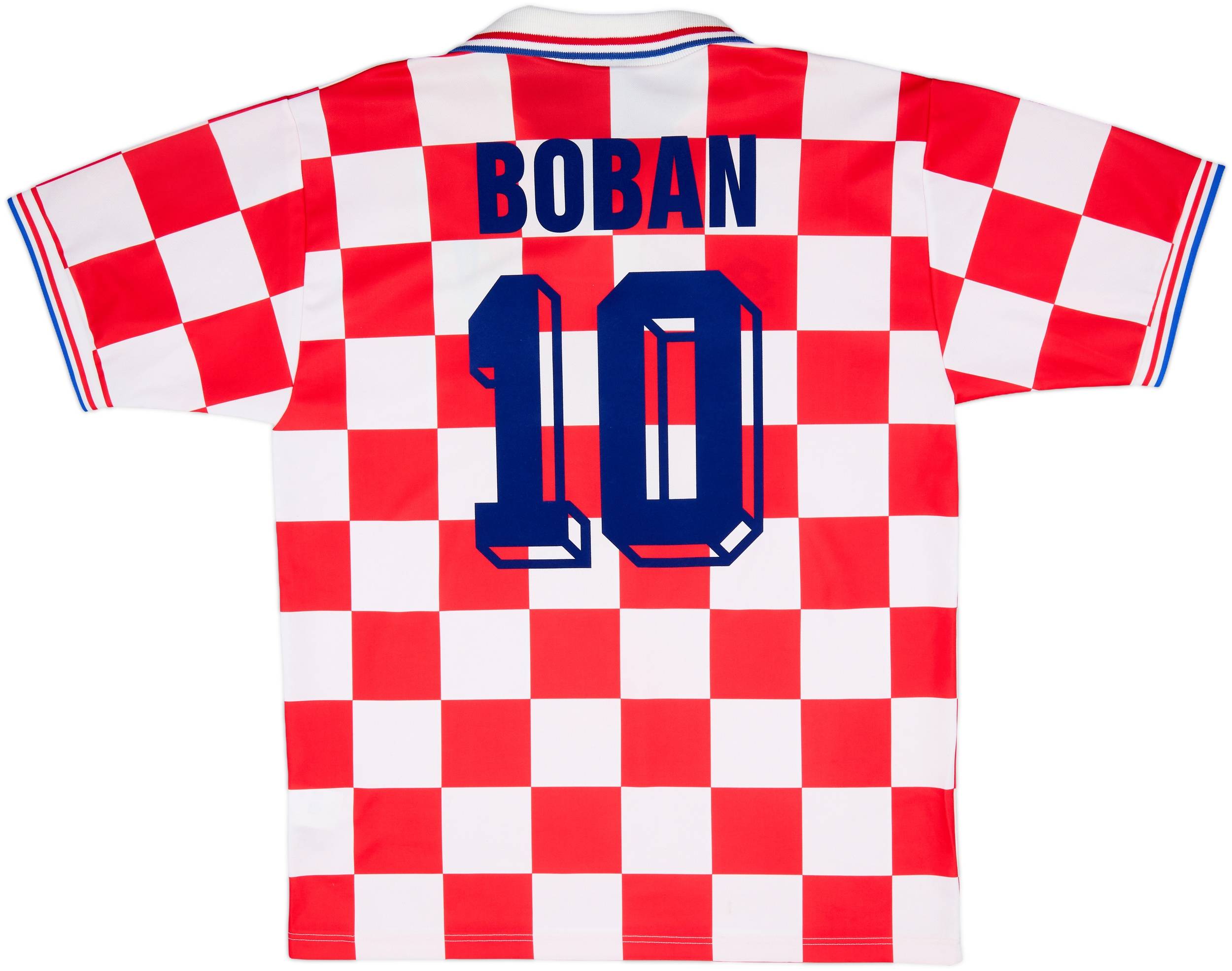 1996-98 Croatia Basic Home Shirt Boban #10 - 8/10 - (XL)