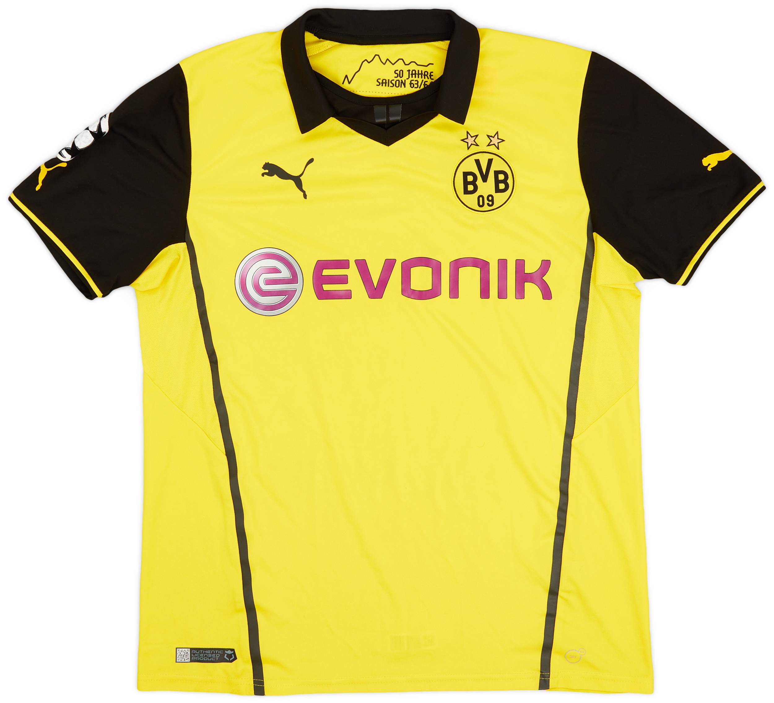 2013 14 Borussia Dortmund CL Home Shirt 9 10 L