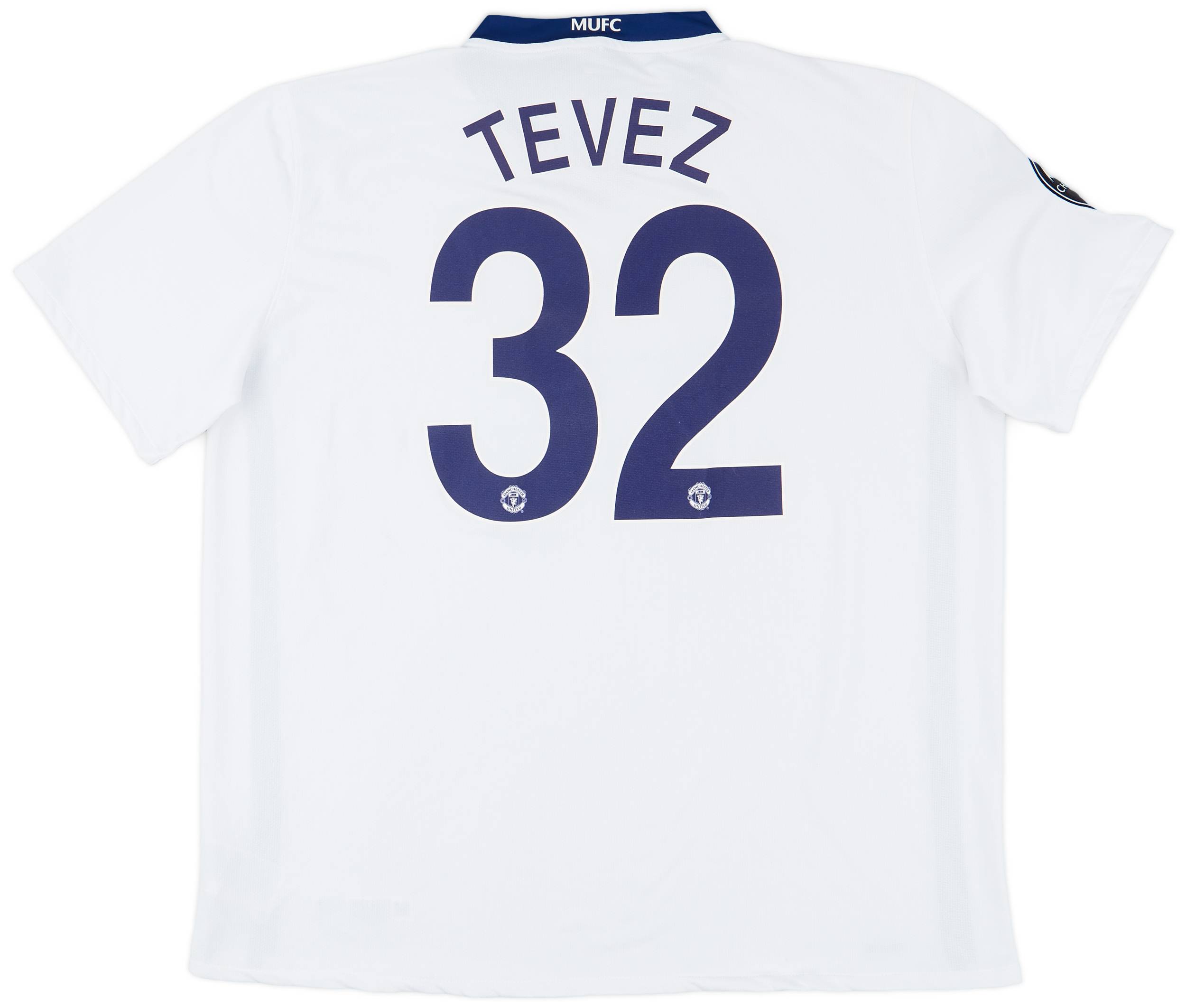 2008-10 Manchester United CL Final Away Shirt Tevez #32 - 9/10 - (XXL)