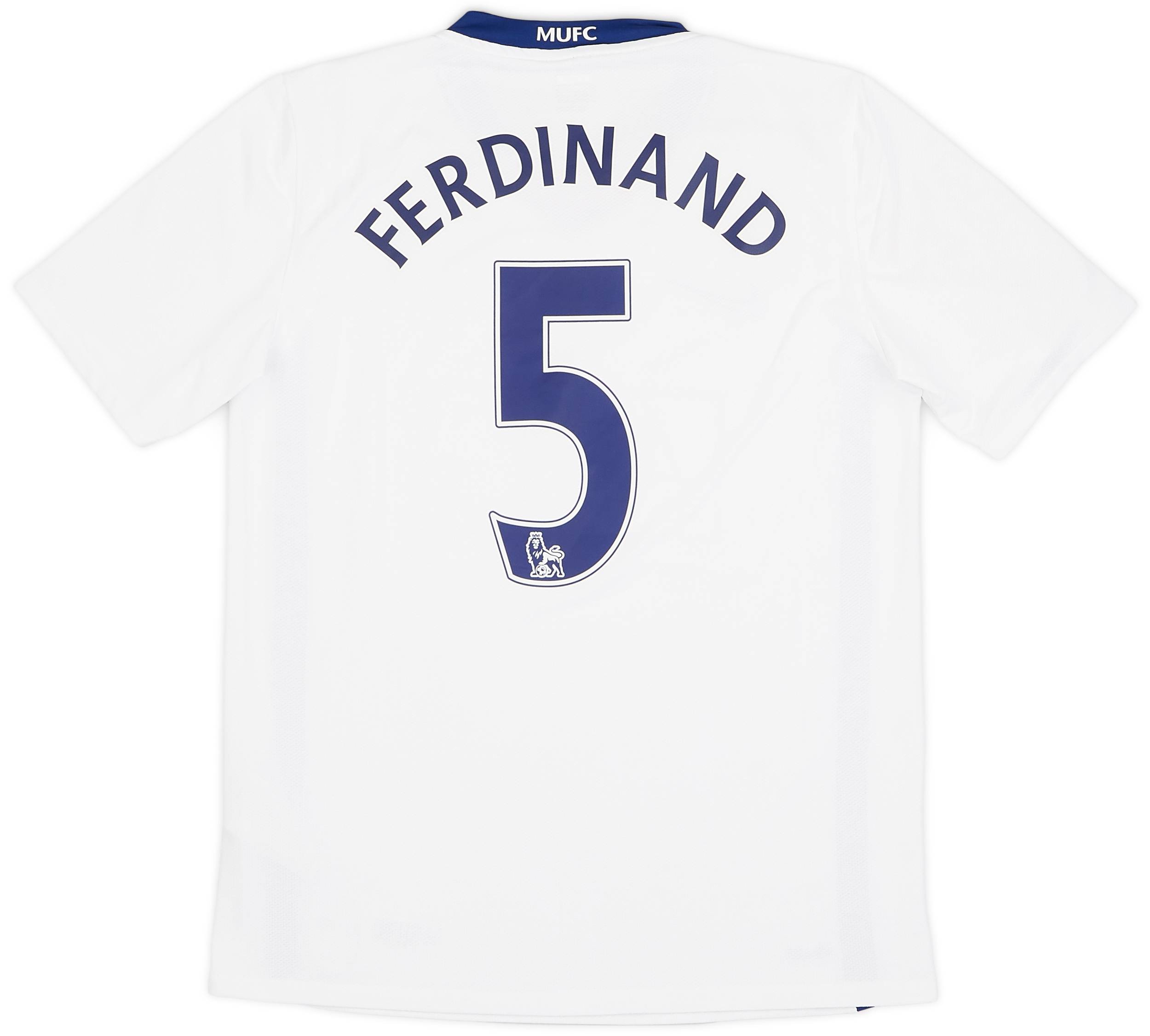 2008-10 Manchester United Away Shirt Ferdinand #5 - 9/10 - (S)