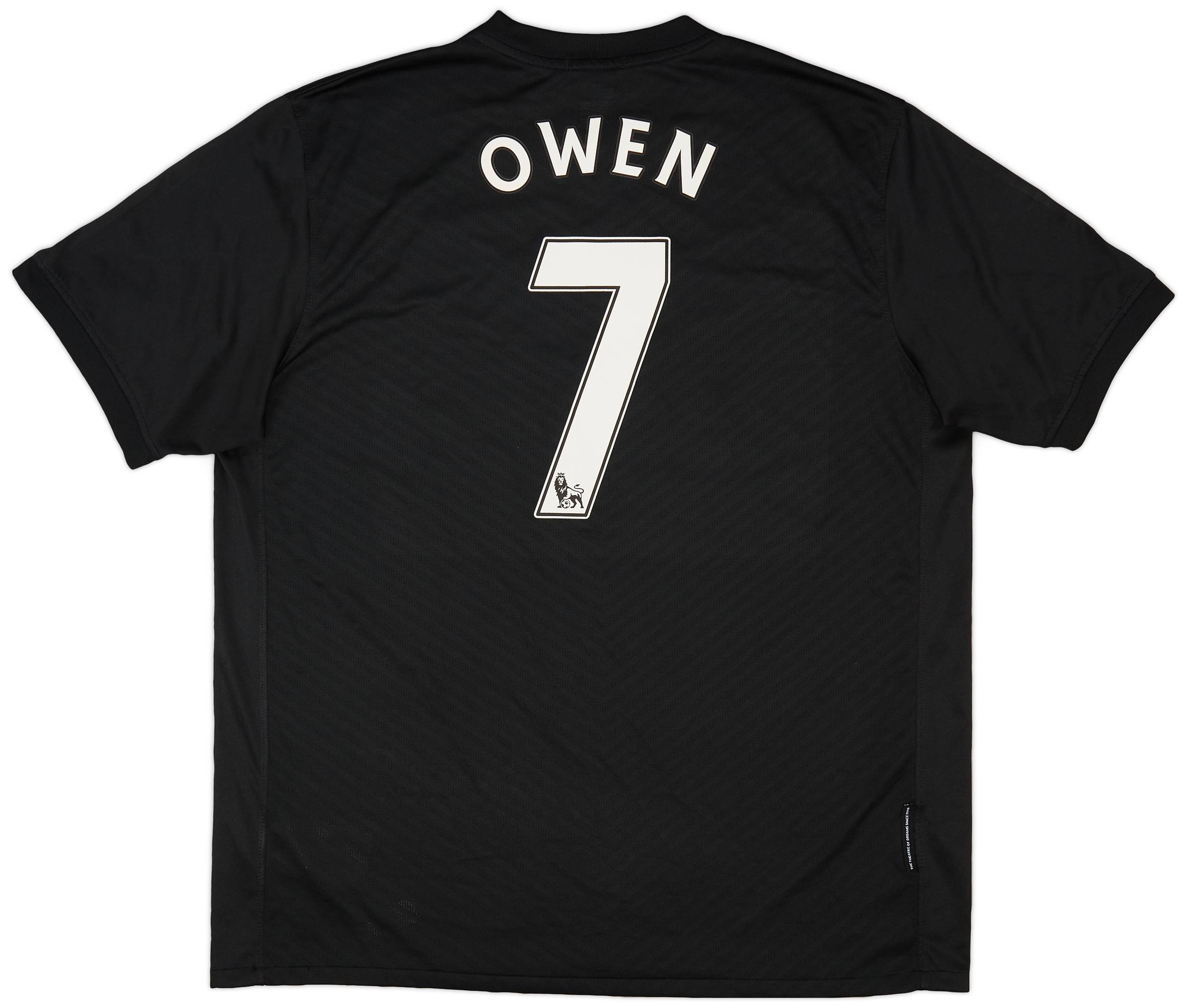 2009-10 Manchester United Away Shirt Owen #7 - 9/10 - (XL)