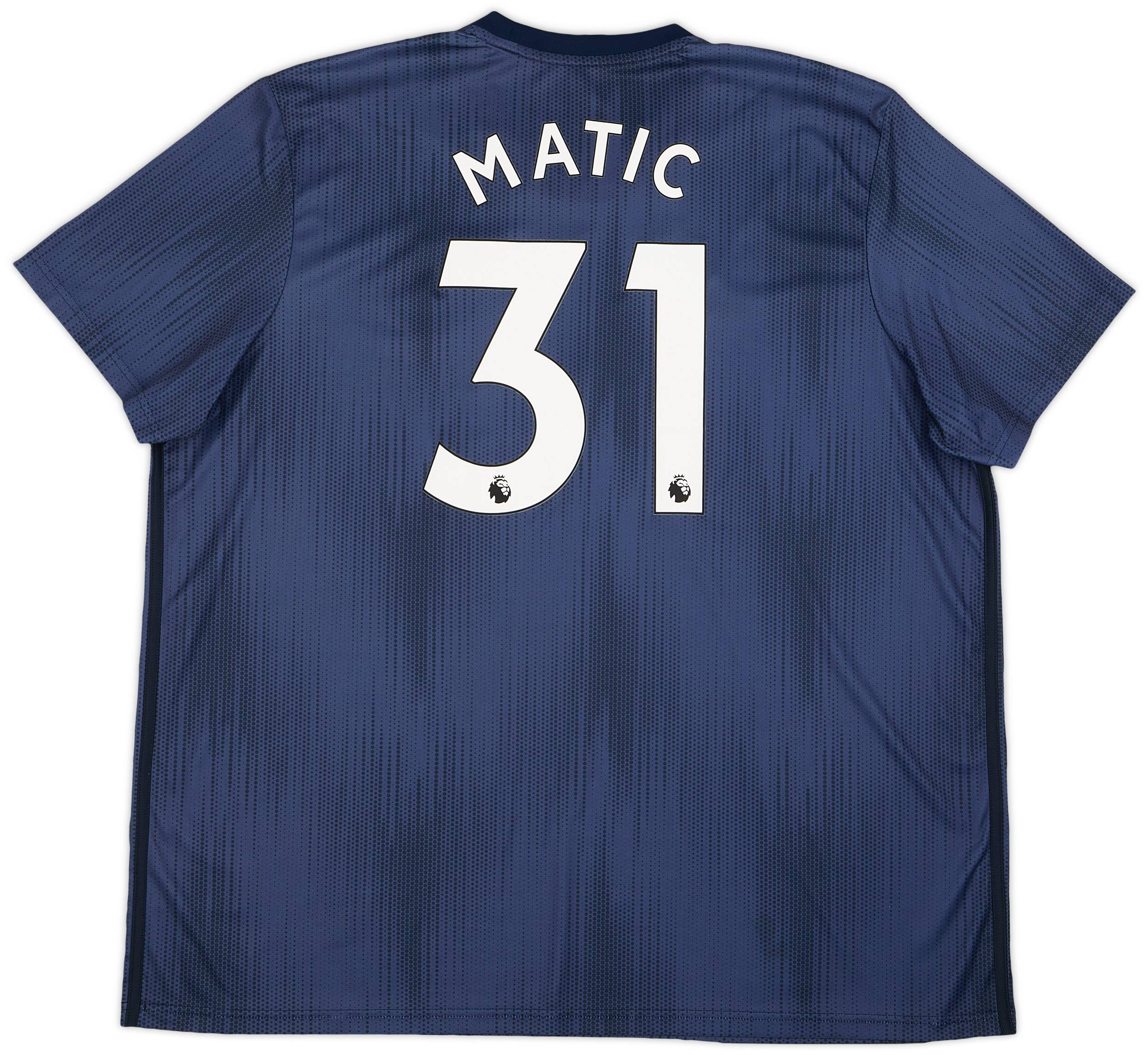 2018-19 Manchester United Third Shirt Matic #31 - 9/10 - (3XL)