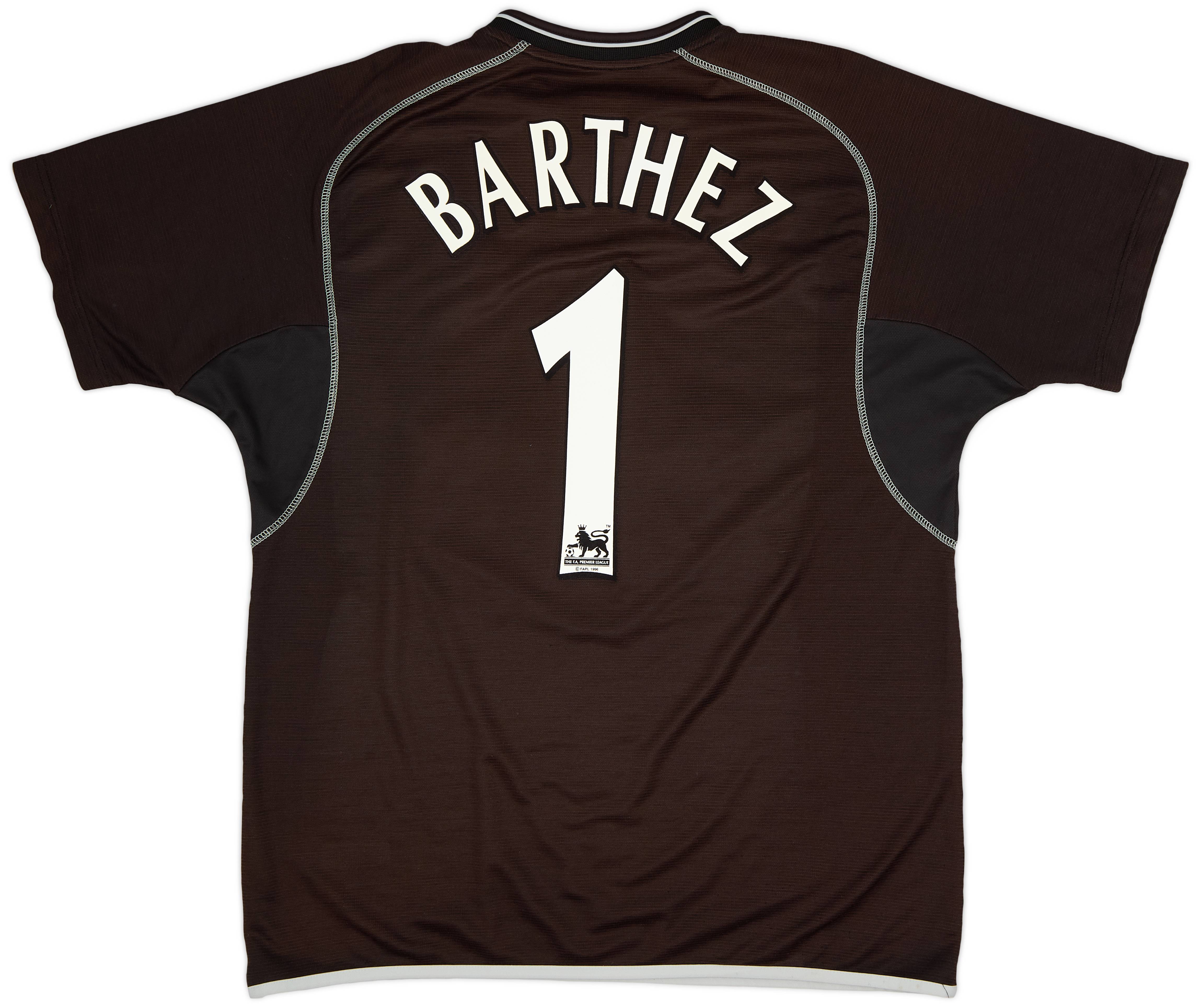 2000-02 Manchester United GK Shirt Barthez #1 - 9/10 - (L)