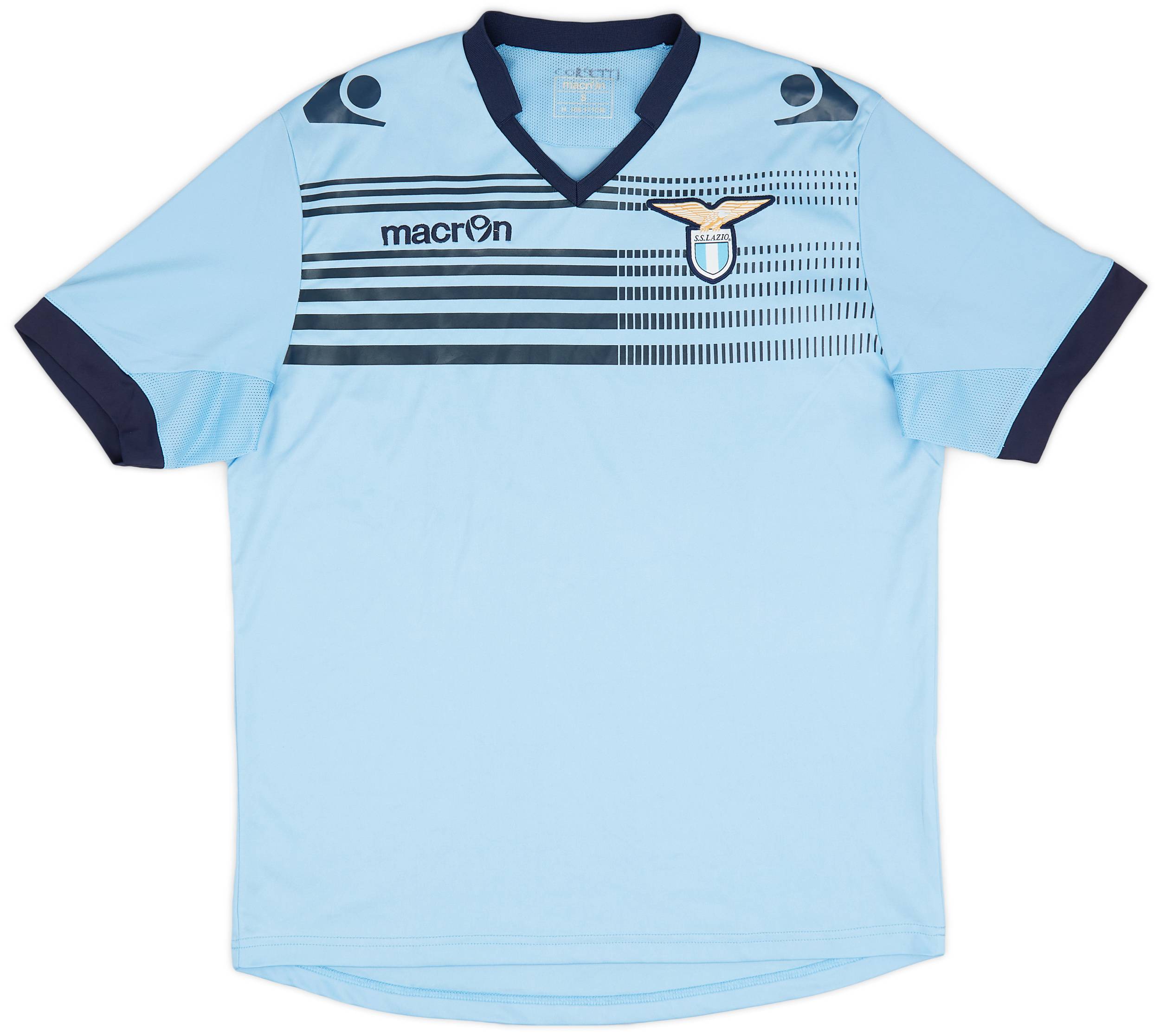 2014 15 Lazio Macron Training Shirt 8 10 S