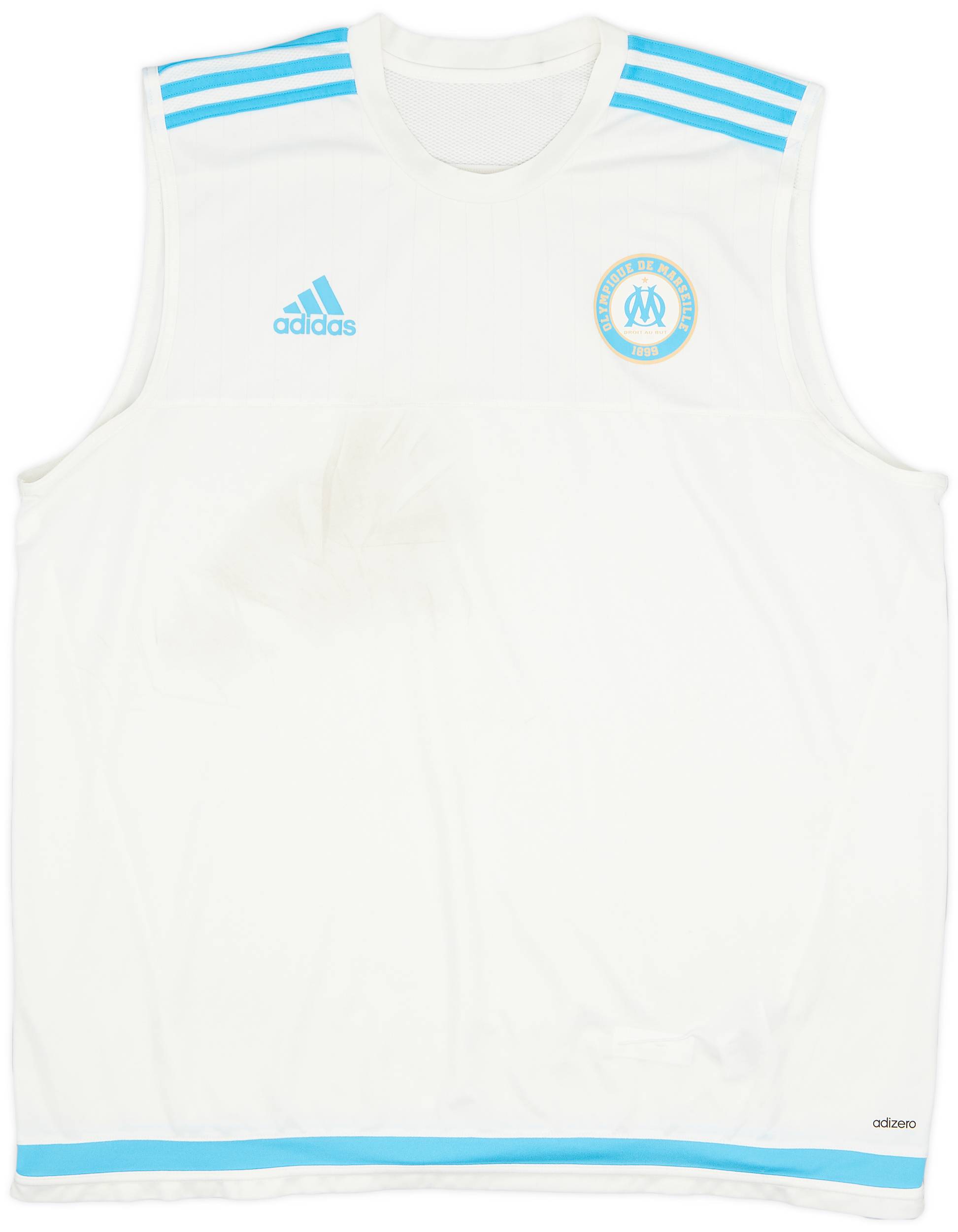 2015-16 Olympique Marseille Adizero Training Vest - 6/10 - (XXL)